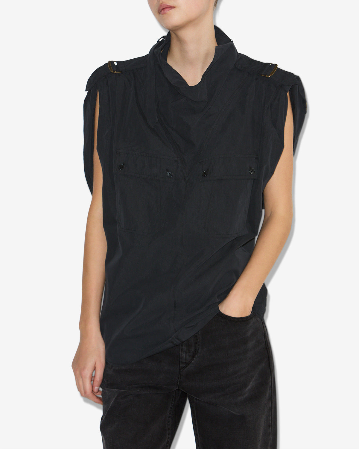 Nemia top Woman Black 5
