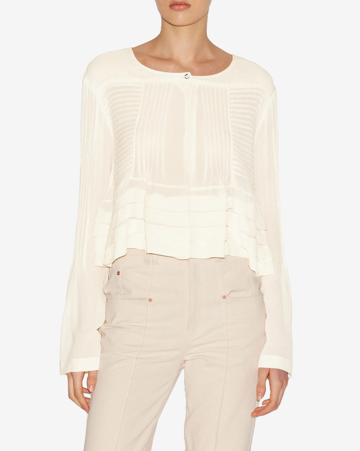 Blusa carolia Woman Crudo 2