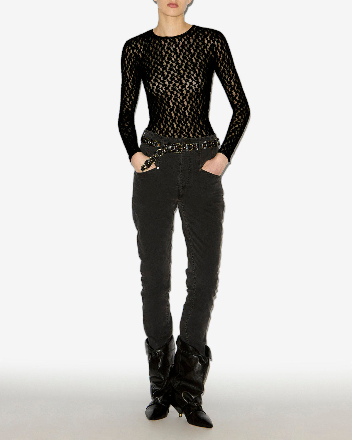 Gaelle トップス Woman 黒 4