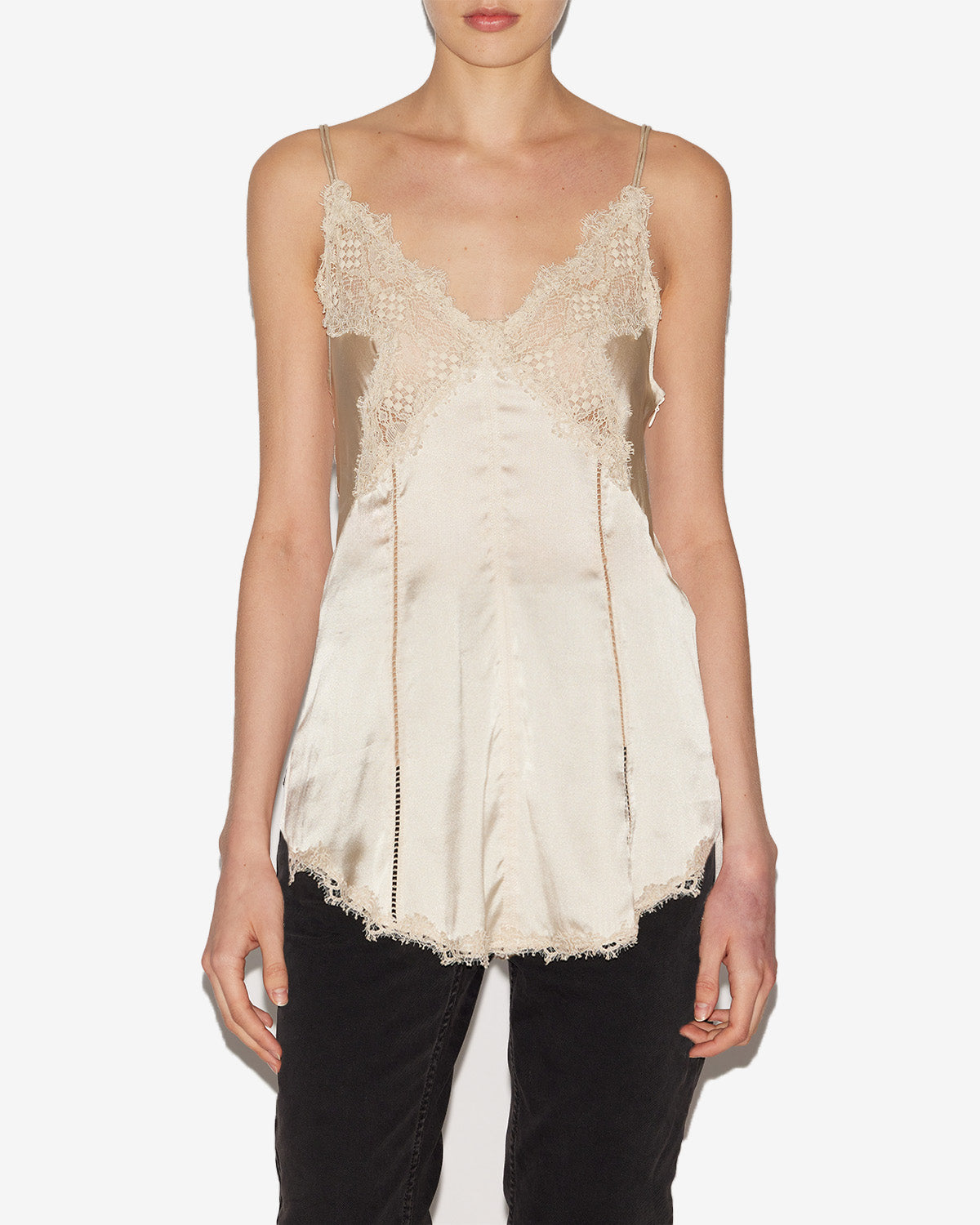 Diandra top Woman Champagne 4