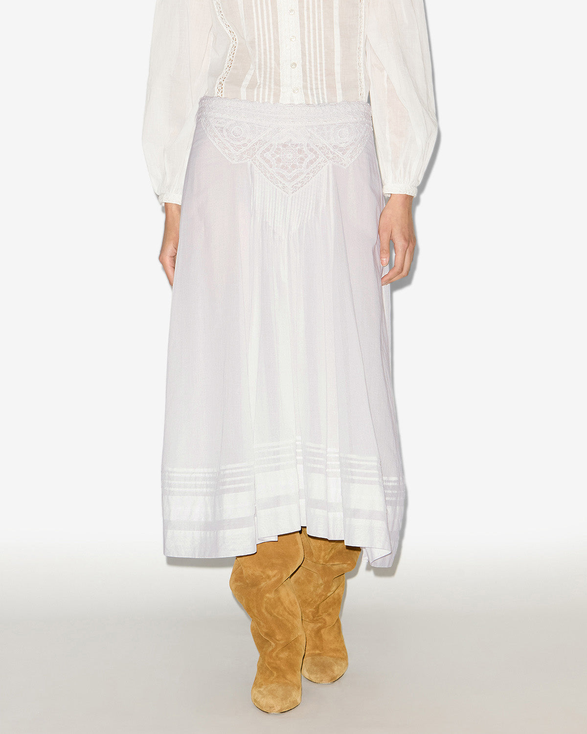 Garliana skirt Woman White 2