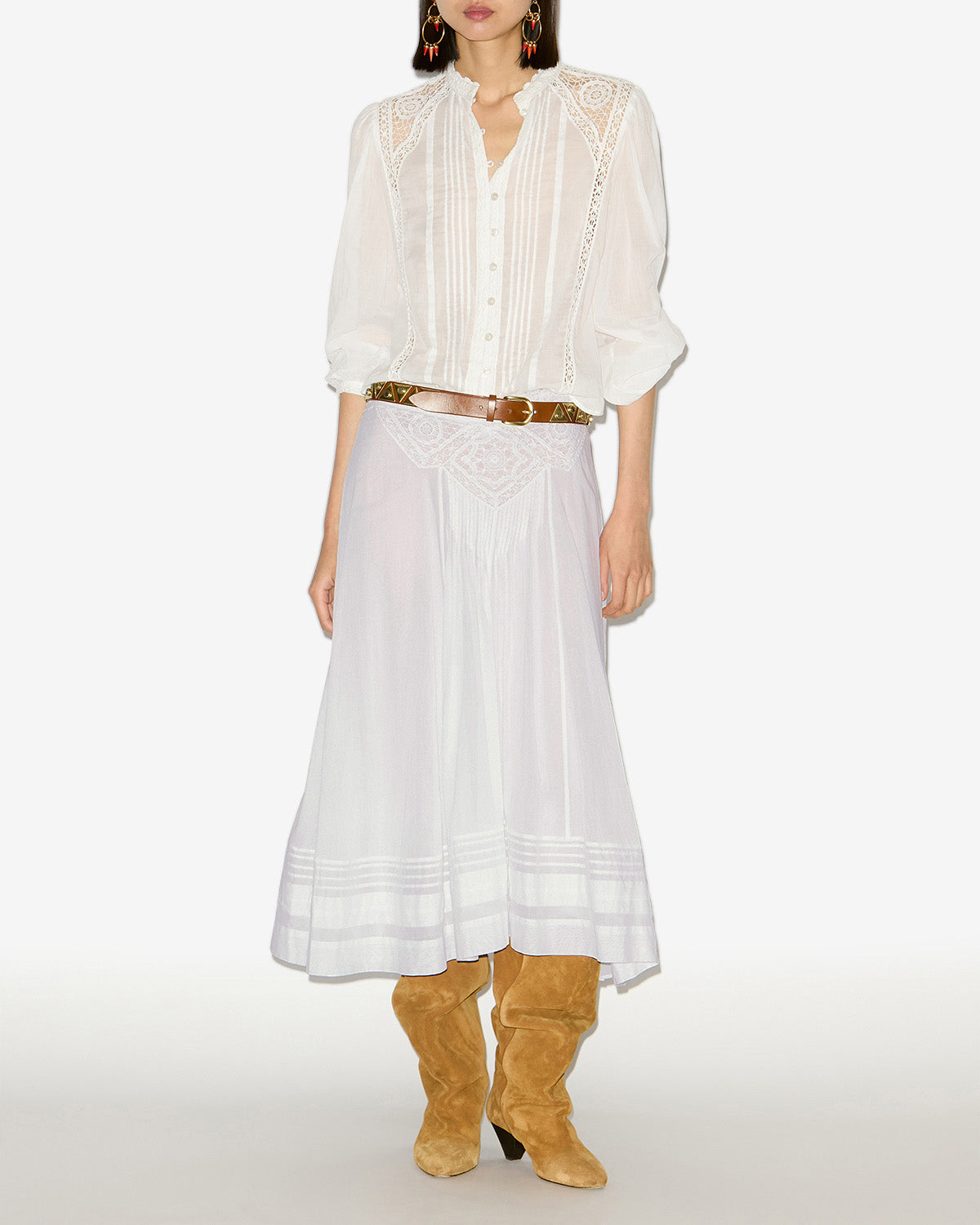 Garliana skirt Woman White 4