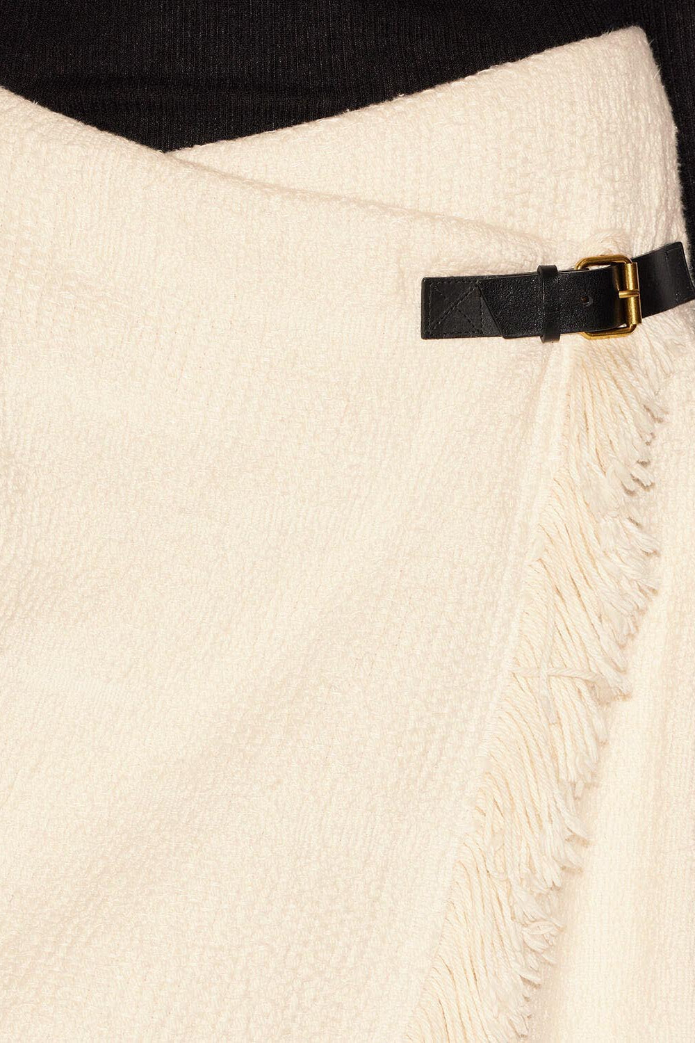 Galla コットン&リネン ラップスカート - 生成り - Woman - 3