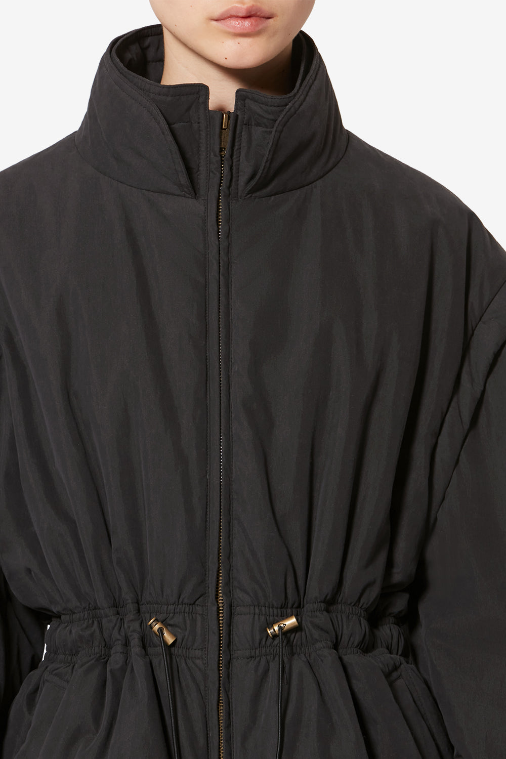 Manteau court zippé 2 en 1 dastyni - Noir délavé - Woman - 3