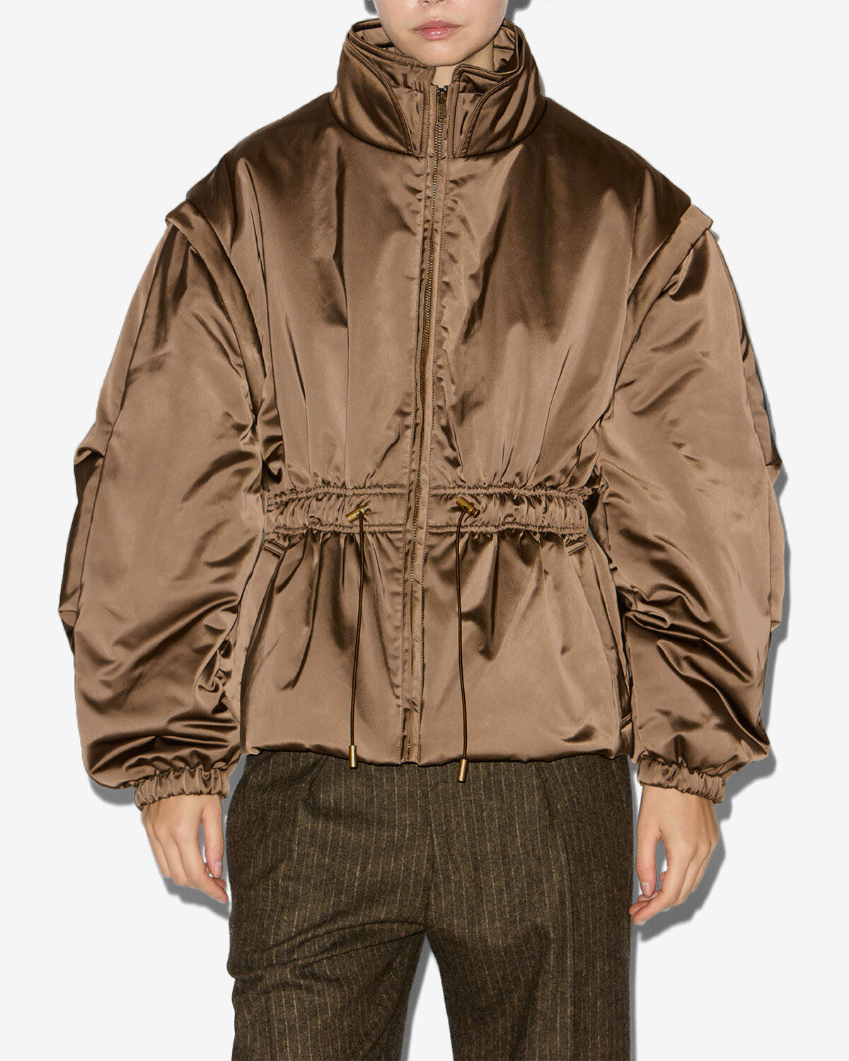 Cappotto dastyni Woman Cachi 5