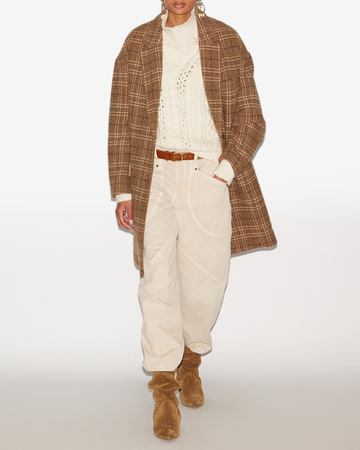 Cappotto limiza Woman Caramel 2