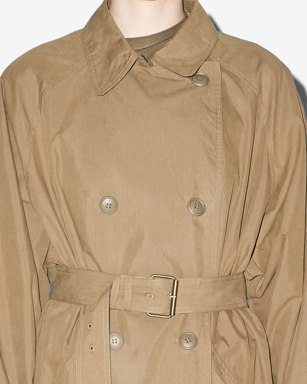 Manteau cacilda Woman Kaki 1