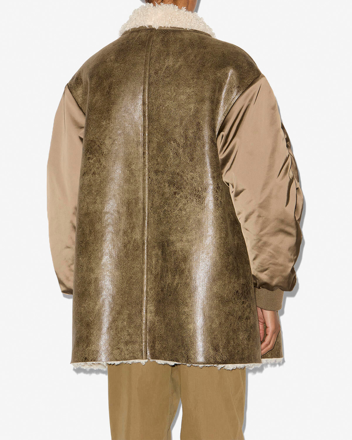 Cappotto evina Woman Cachi 3