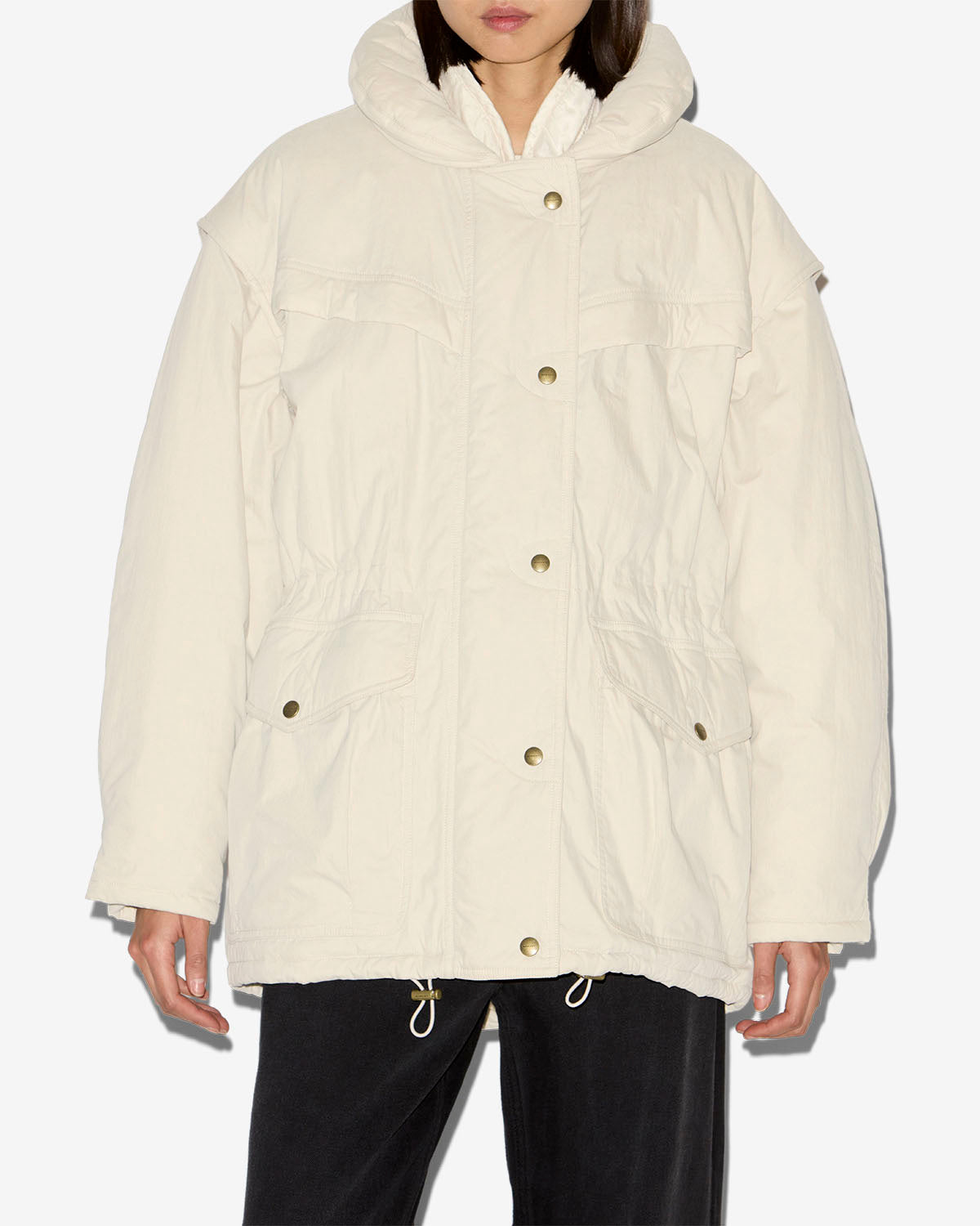 Abrigo damone Woman Crudo 5