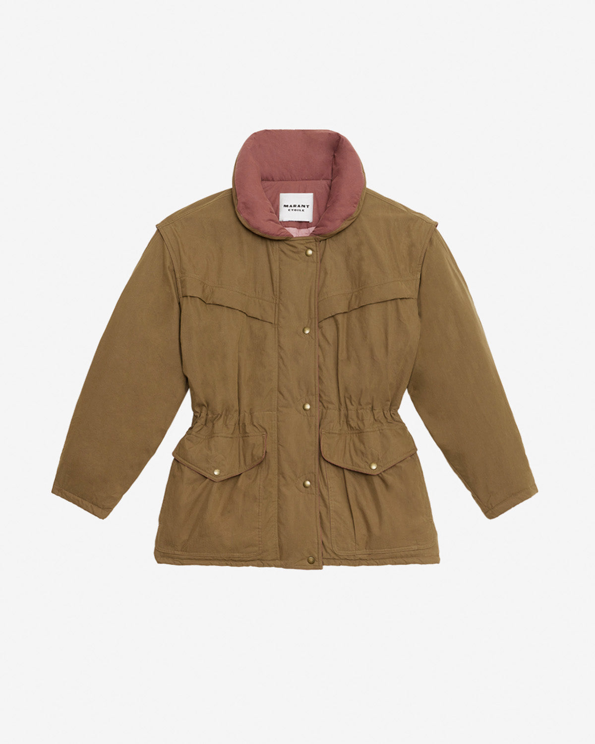 Abrigo damone Woman Caqui 1
