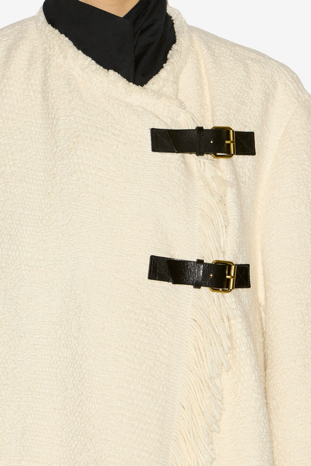 Gameia cotton and linen coat - Ecru - Woman - 3