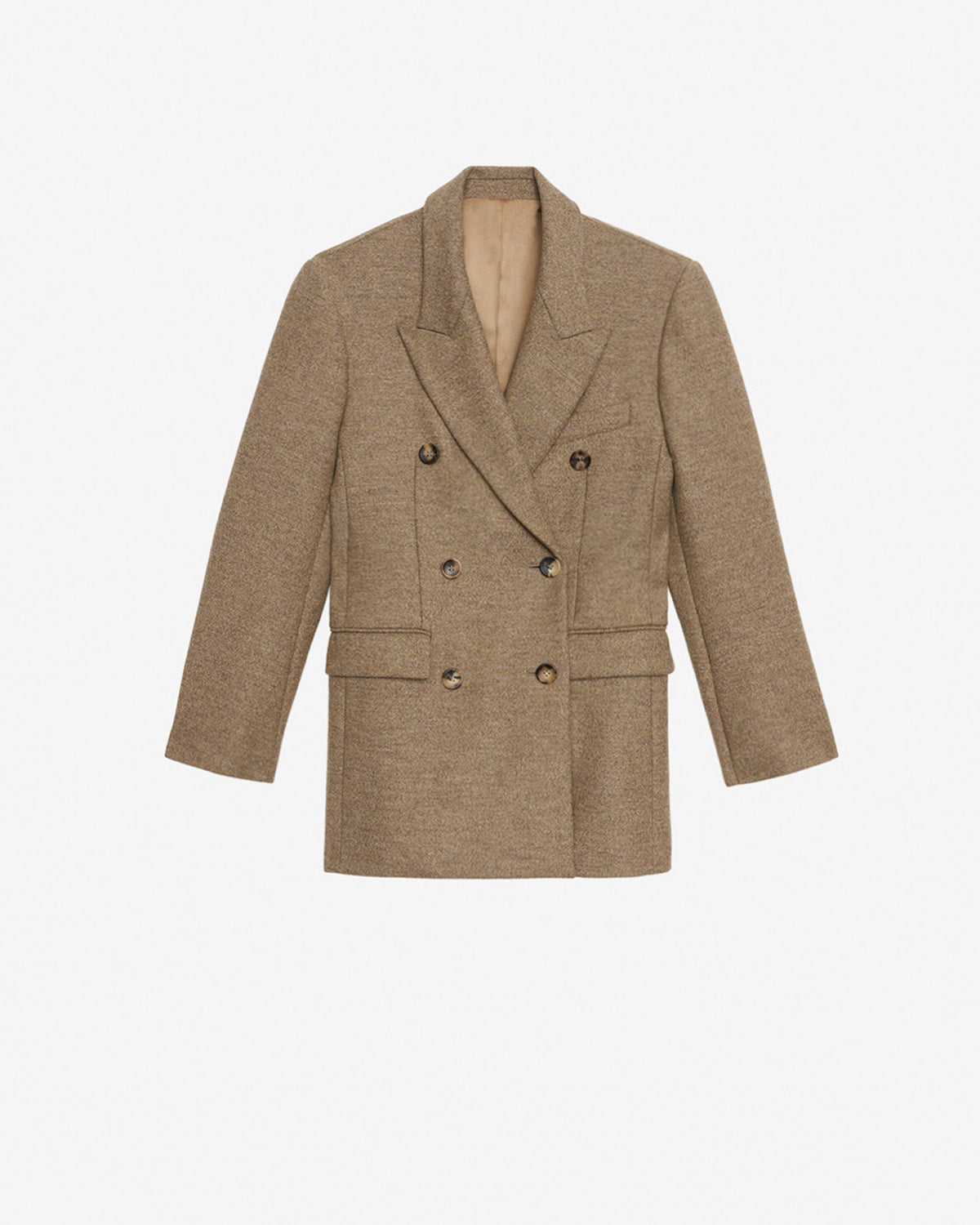Isidora coat Woman Light khaki 1