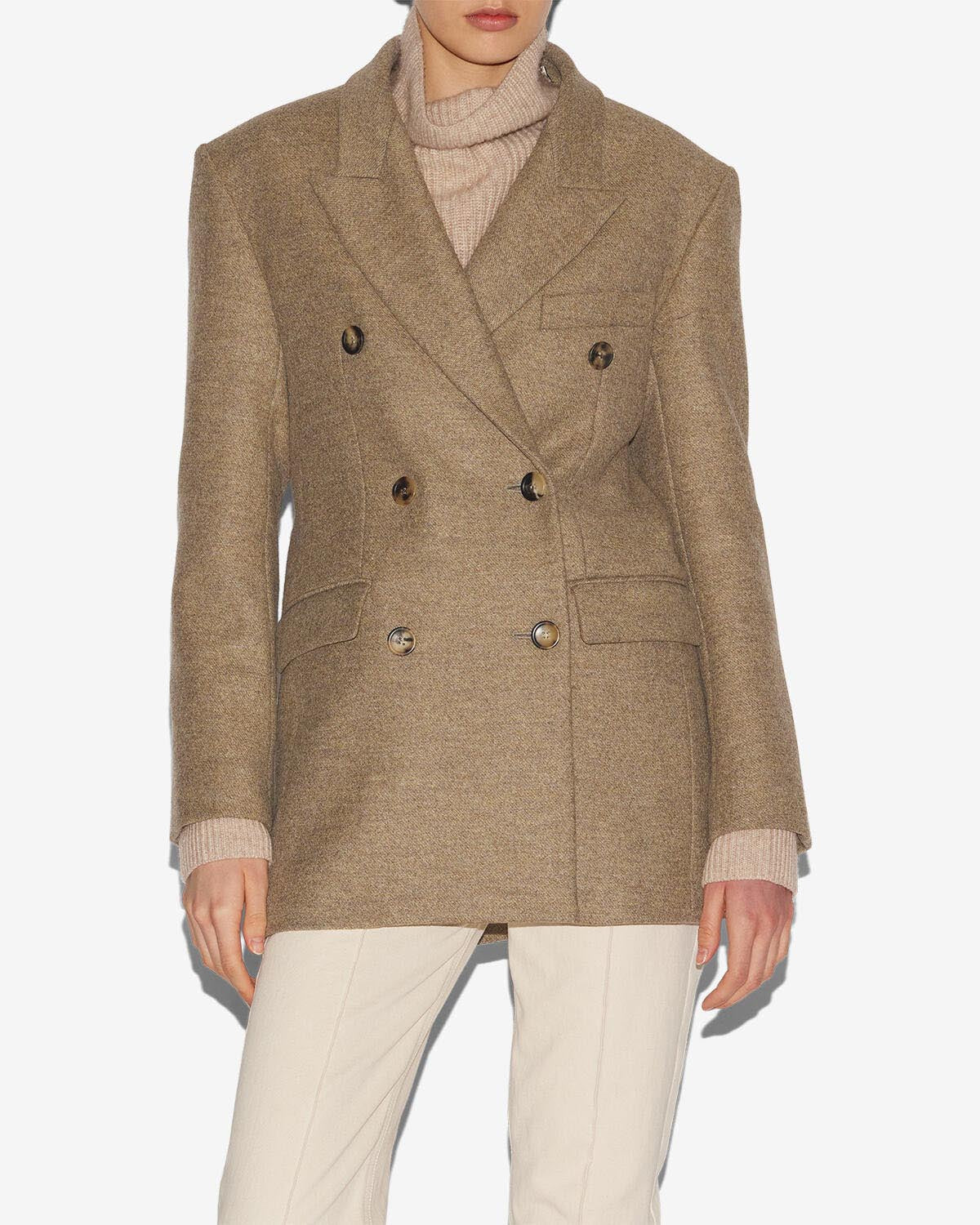 Manteau isidora Woman Clair kaki 5