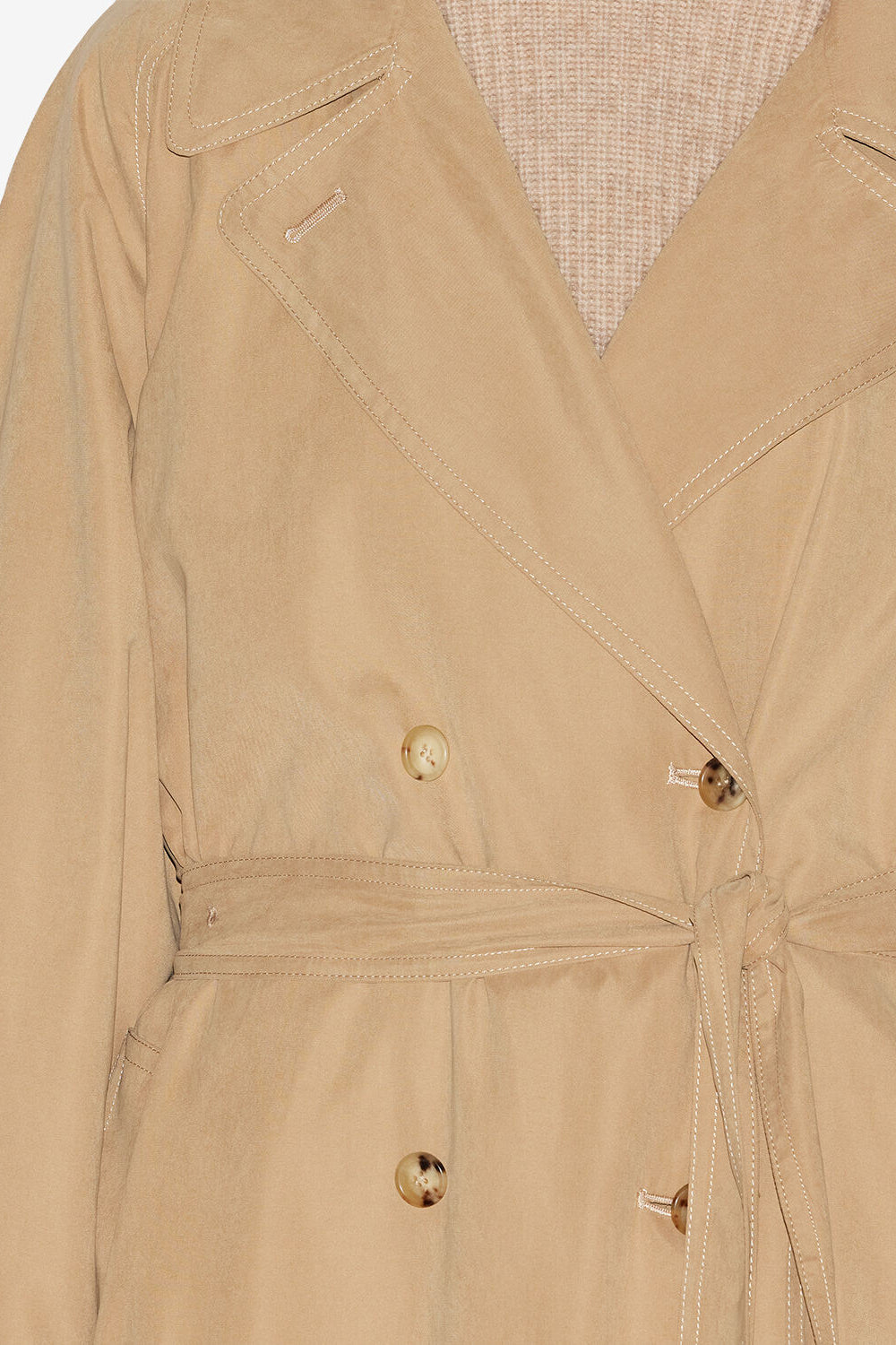 Elea flowing trench coat - Beige - Woman - 3