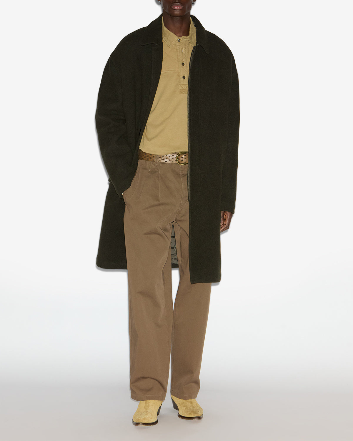 Kirk coat Man Dark khaki 4