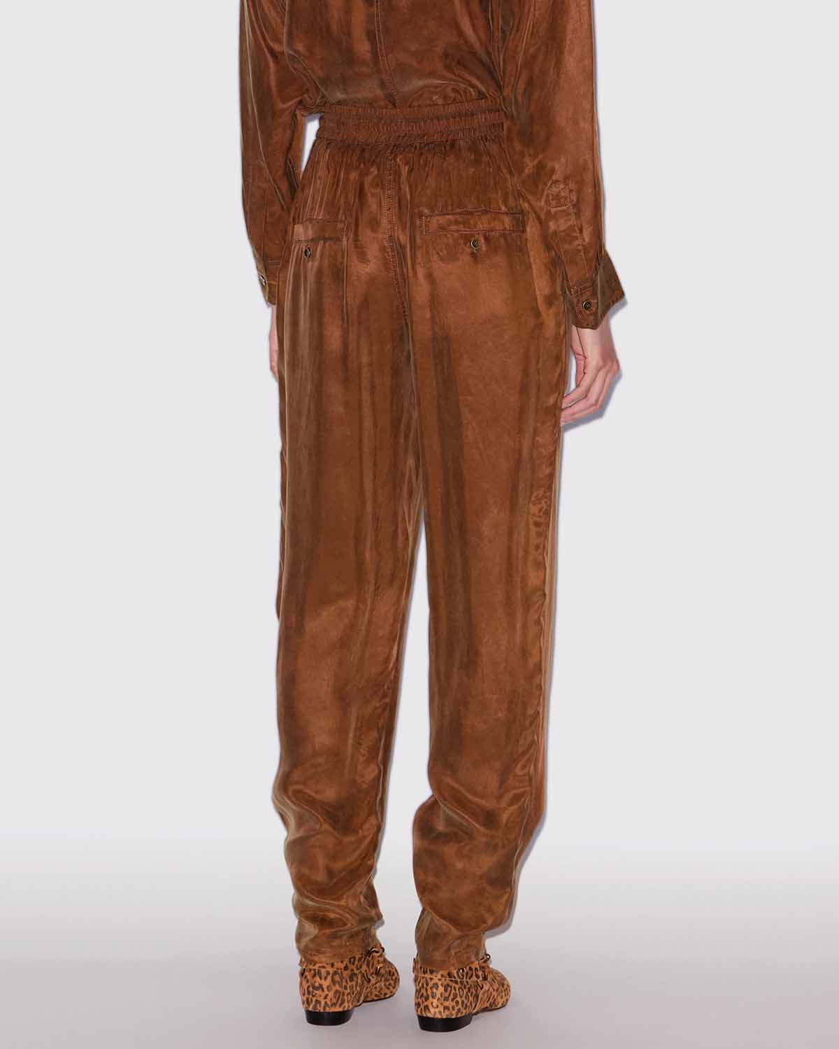 Pantaloni zaylee Woman Tabacco 3