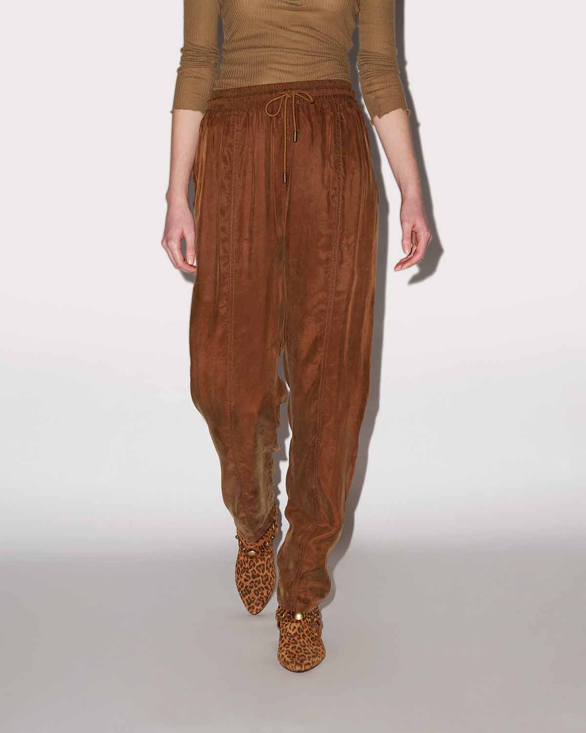 Pantaloni zaylee Woman Tabacco 5