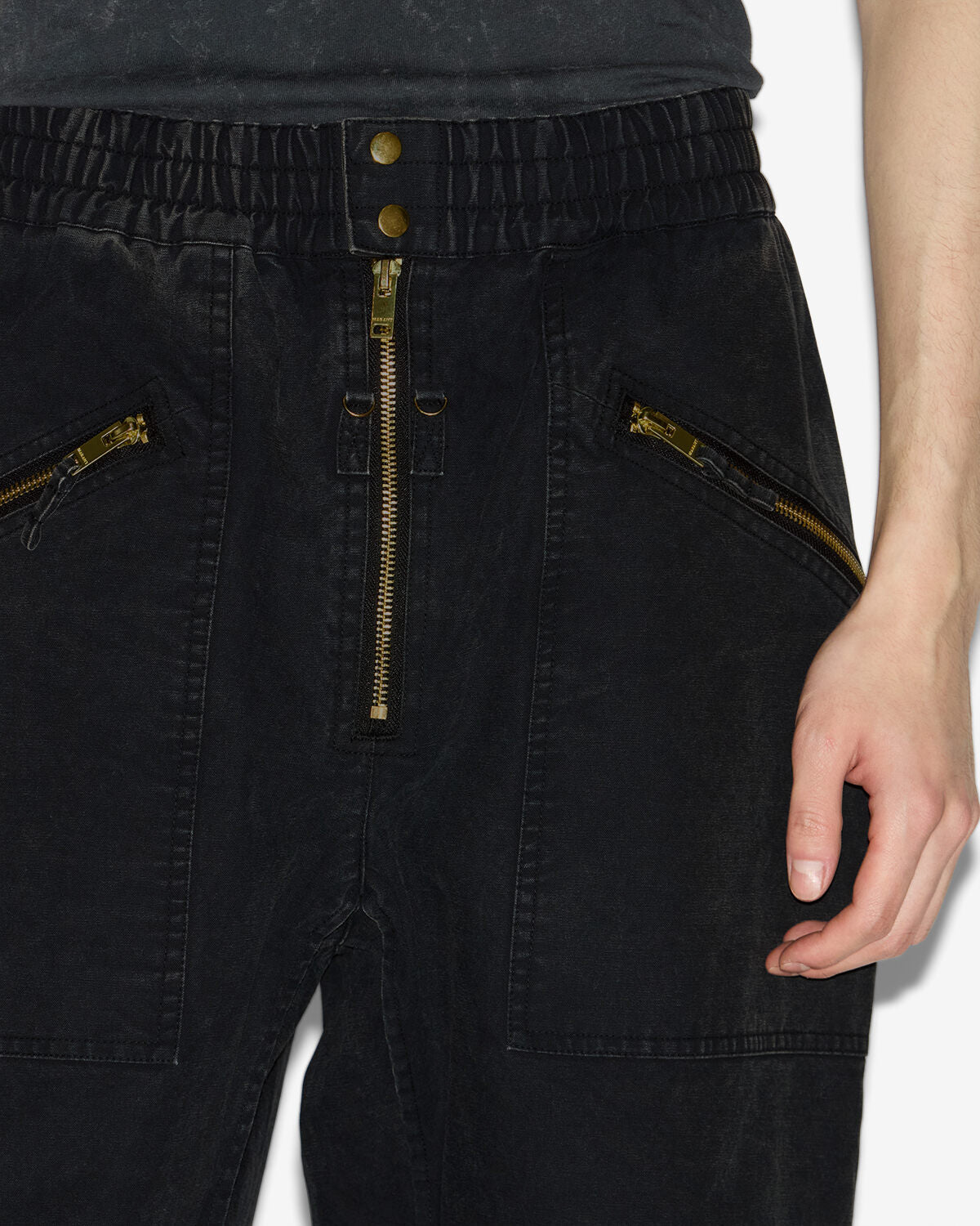 Pantalón tils Man Negro lavado 1