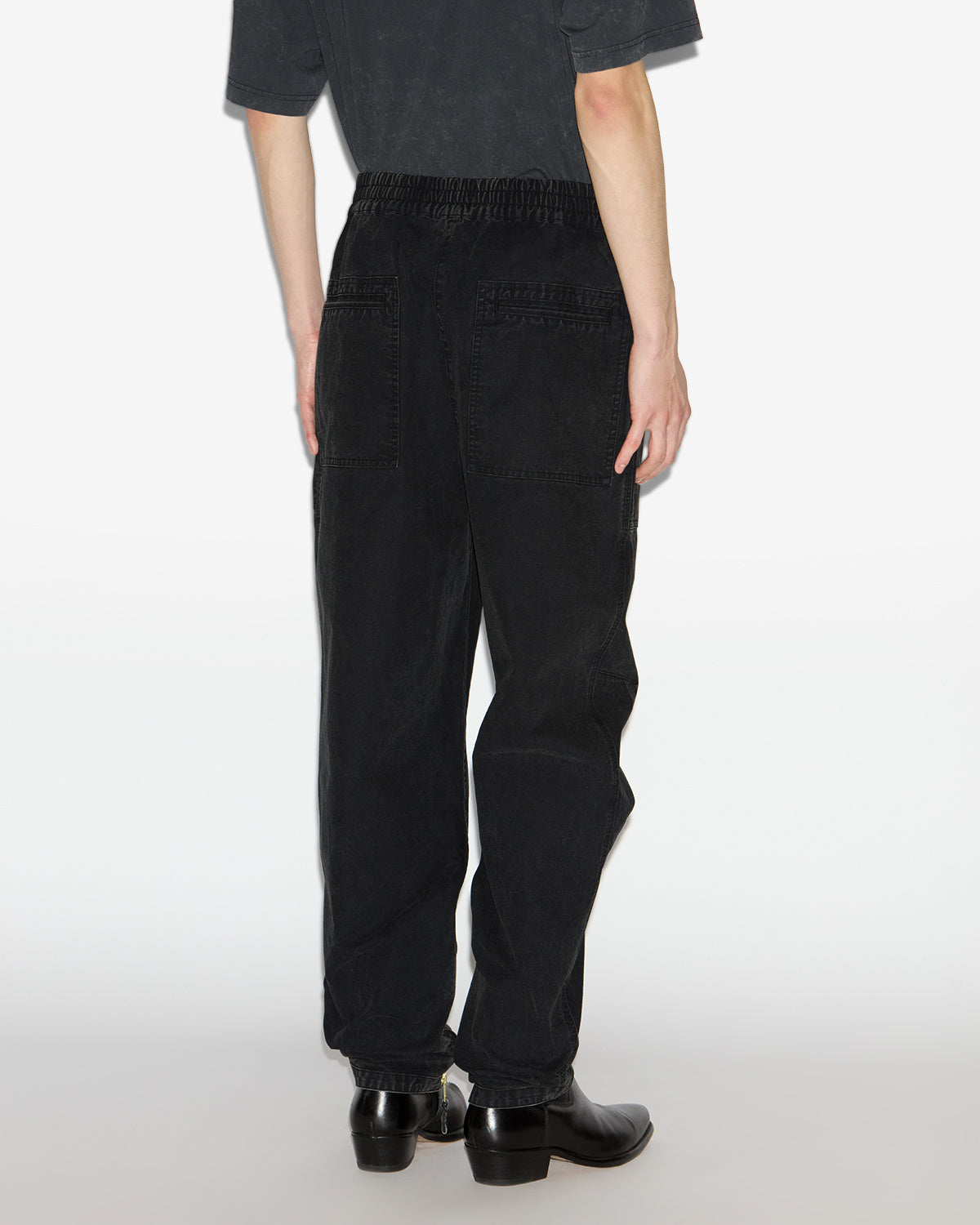 Pantalón tils Man Negro lavado 2