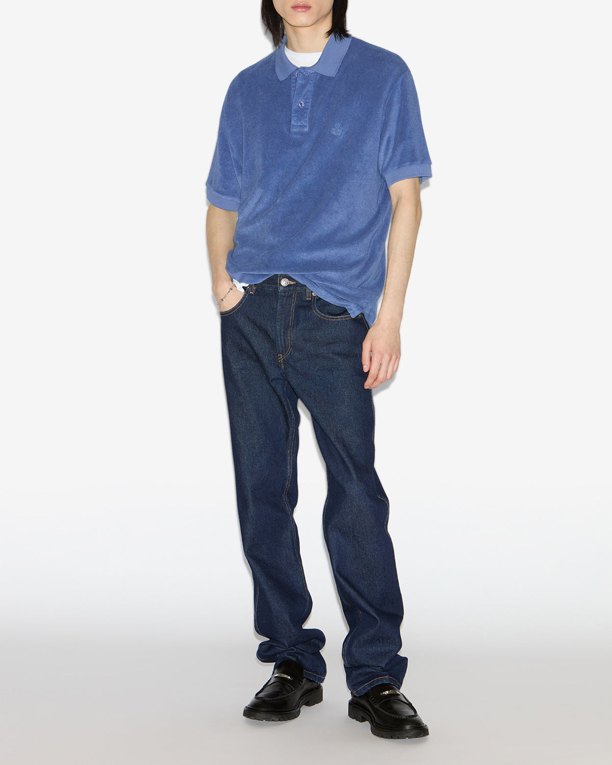Poloshirt vafko Man Blau 4