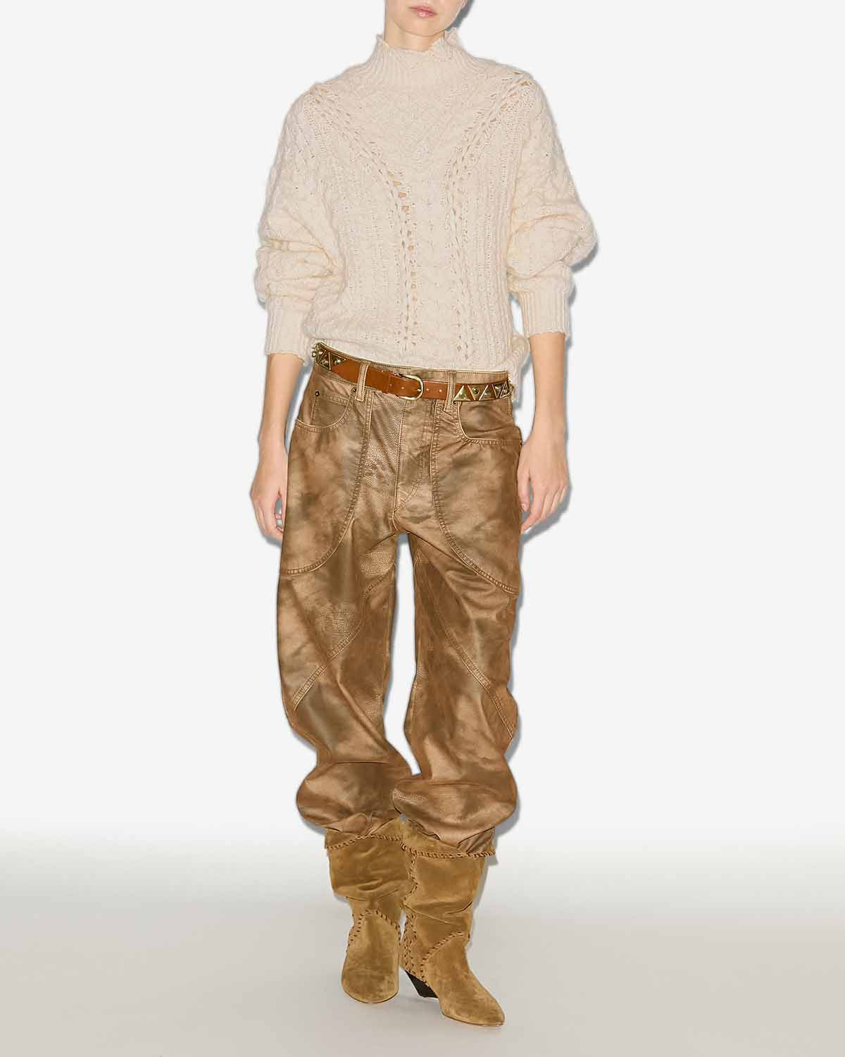 Pullover bolinea Woman Naturfarben 4