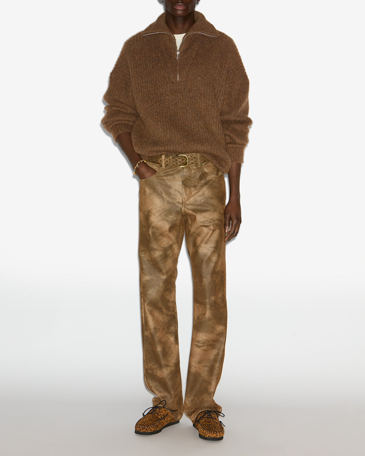 Maglione dinan Man Marrone 4