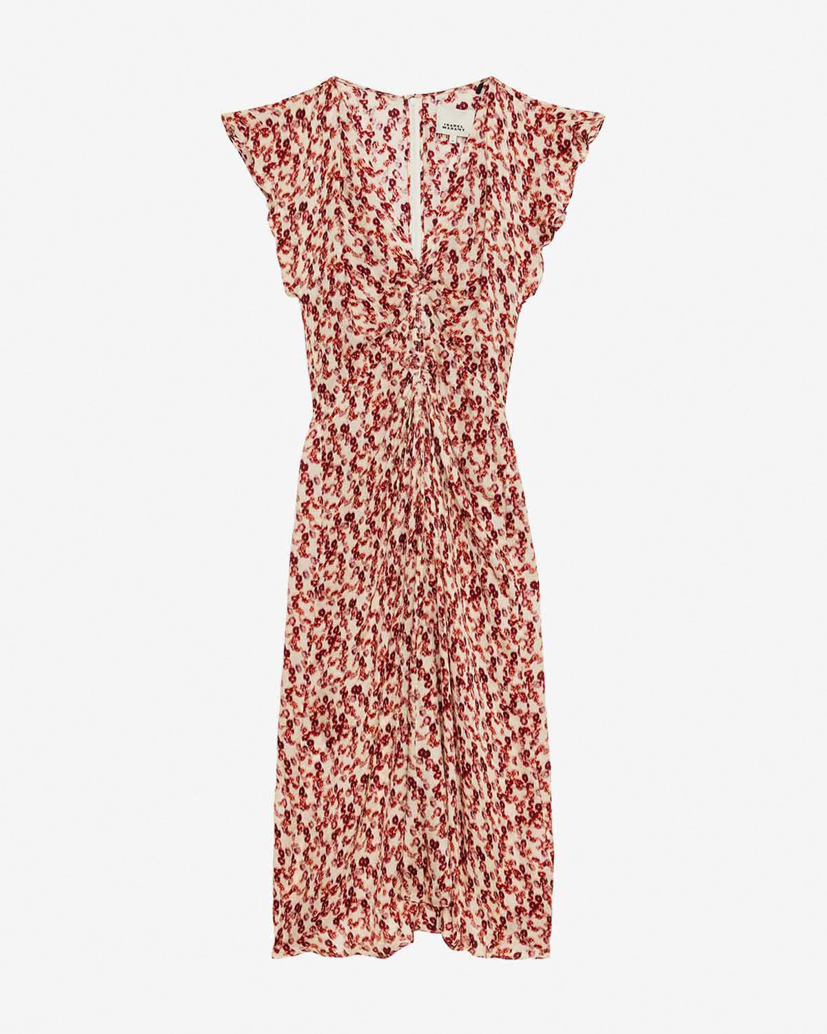 Robe lyndsay Woman Rouge grenat 1