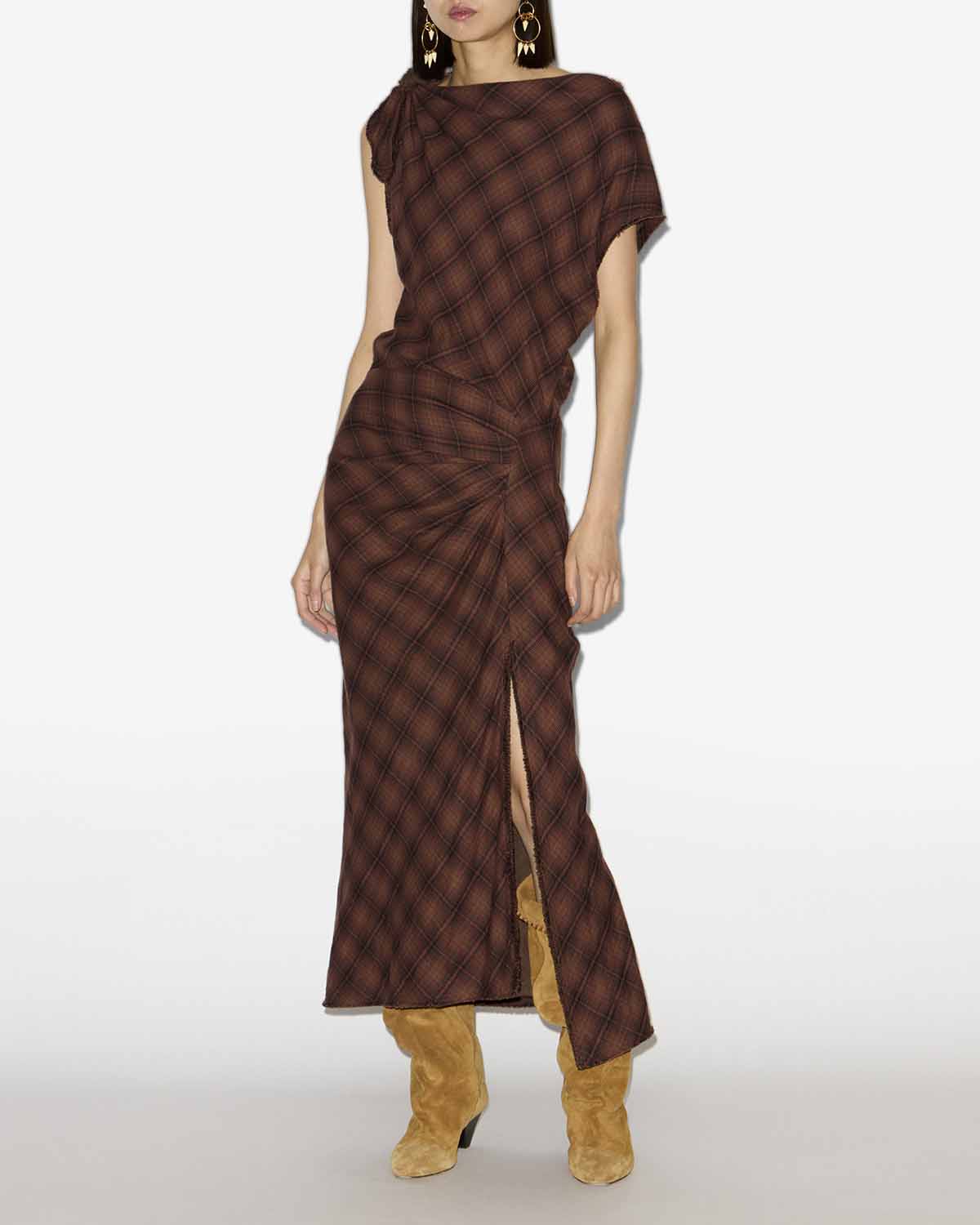 Naerys dress Woman Dark bronze 4