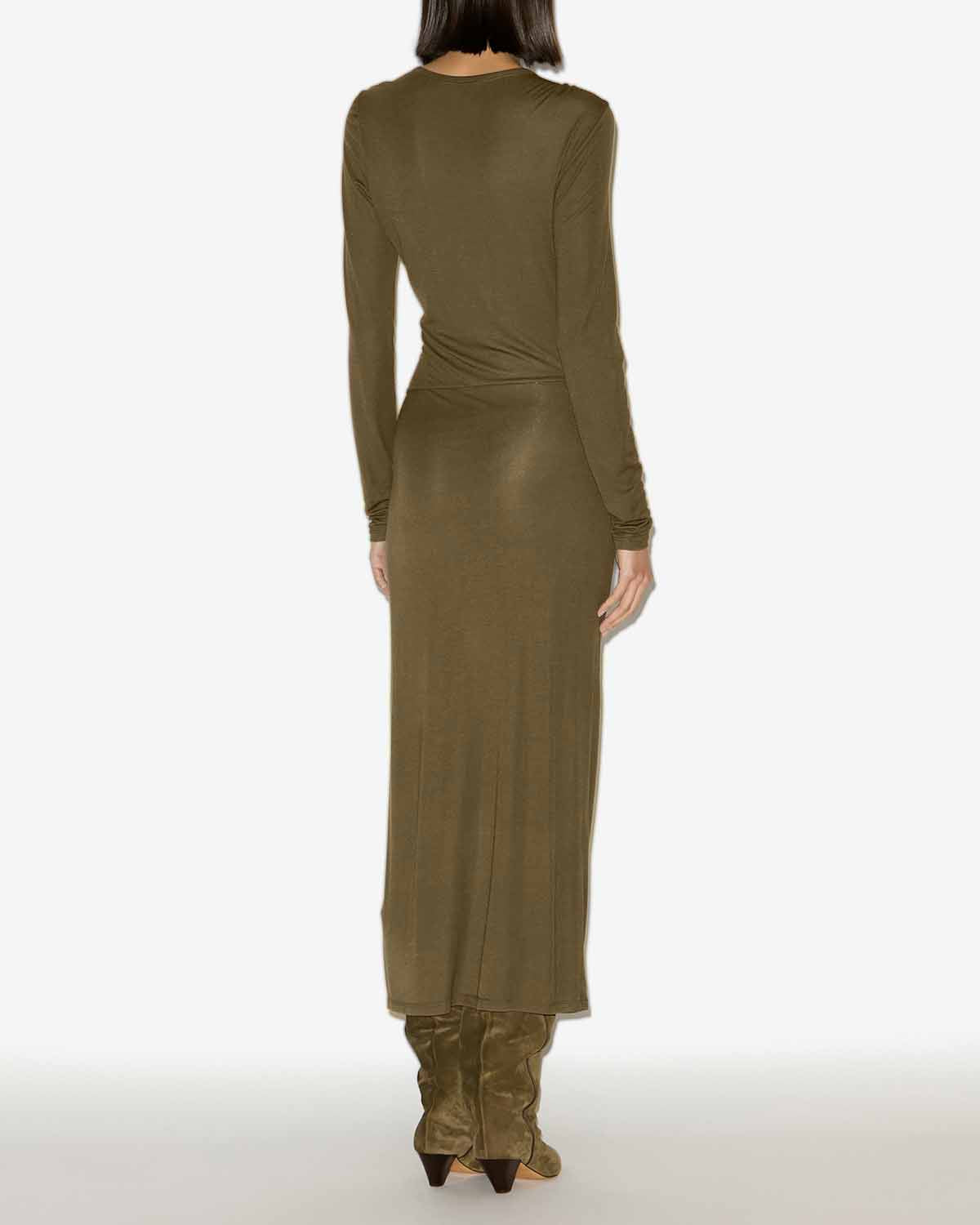 Jelina ドレス Woman カーキ 3