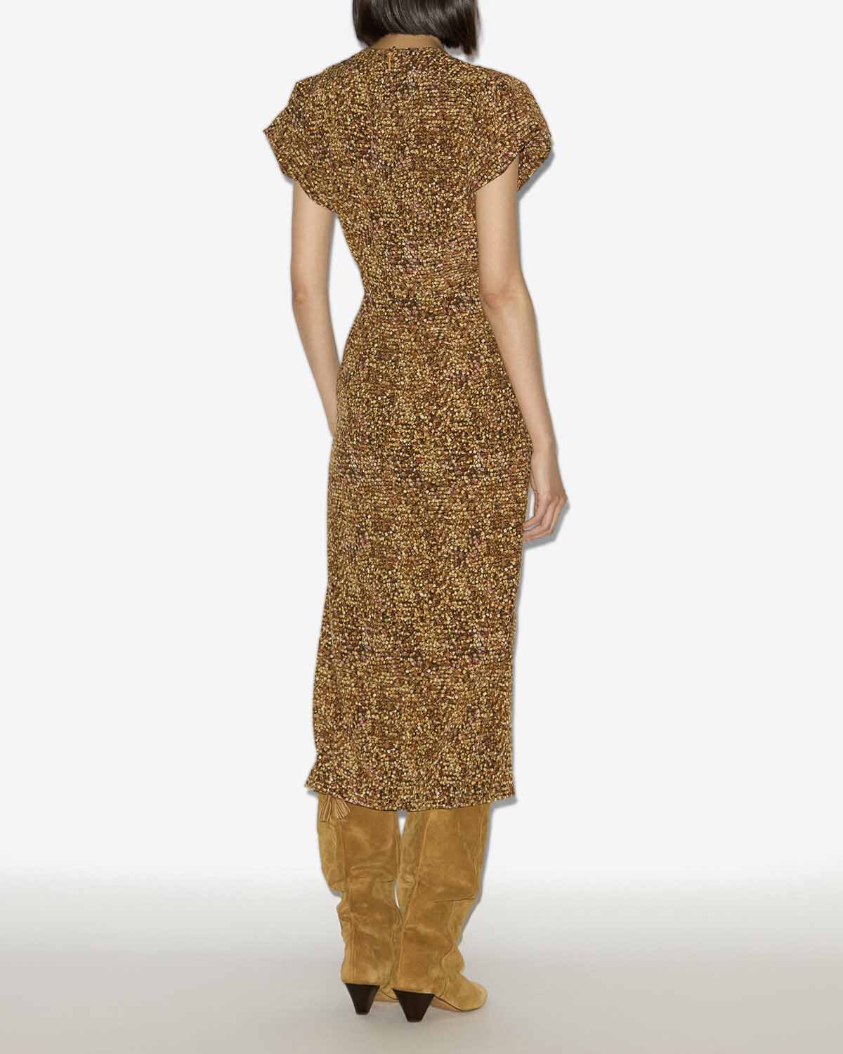 Terena ドレス Woman Ochre 3