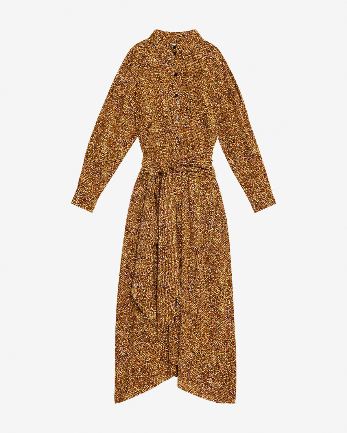 Samantha dress Woman Ochre 1