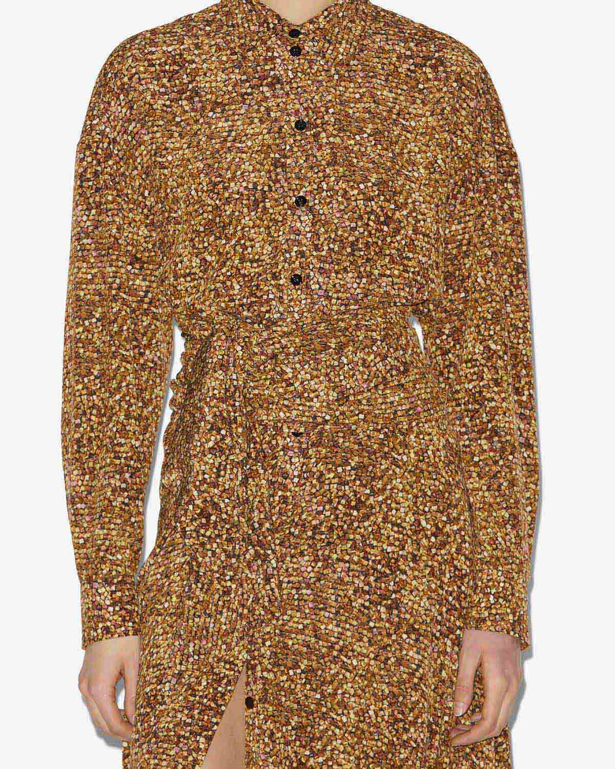 Samantha dress Woman Ochre 2