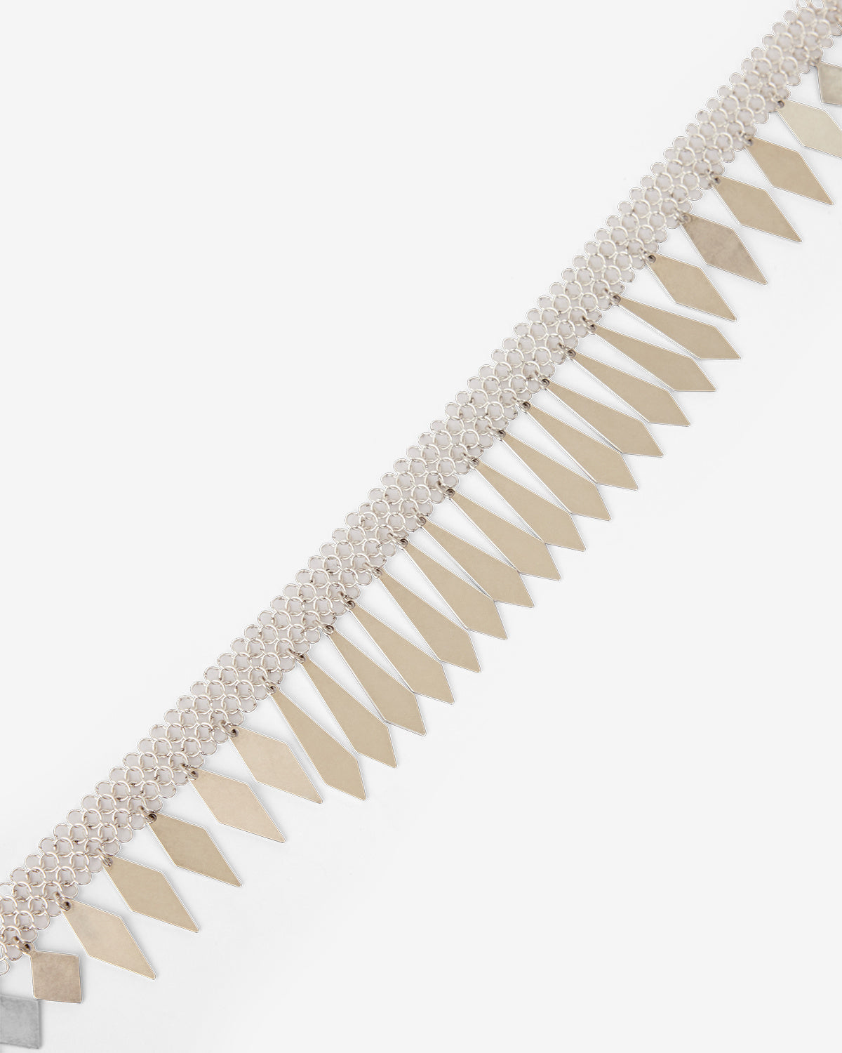 Sautoir edwin Man Argent 2