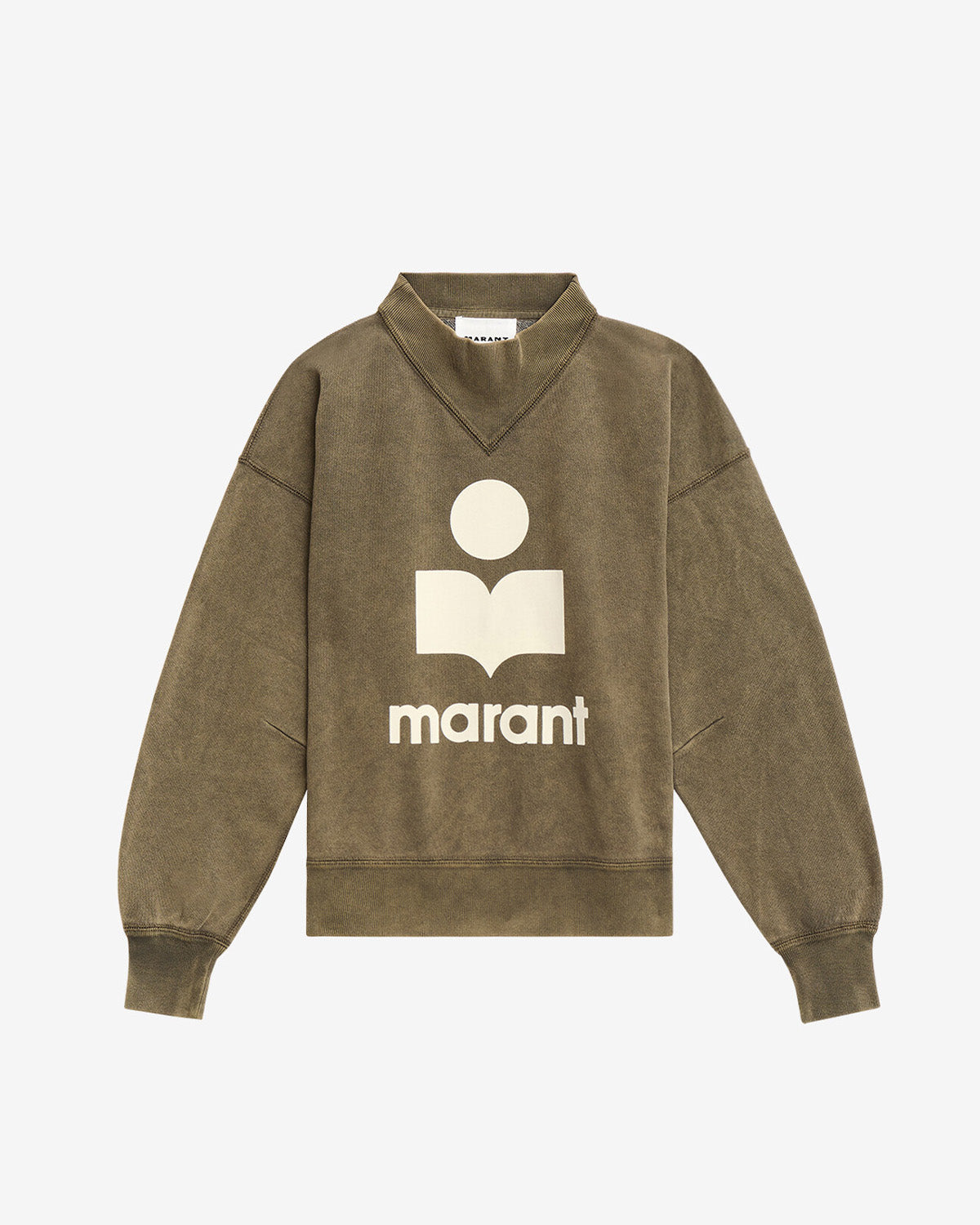 Sweatshirt moby Woman Dark bronze-ecru 1