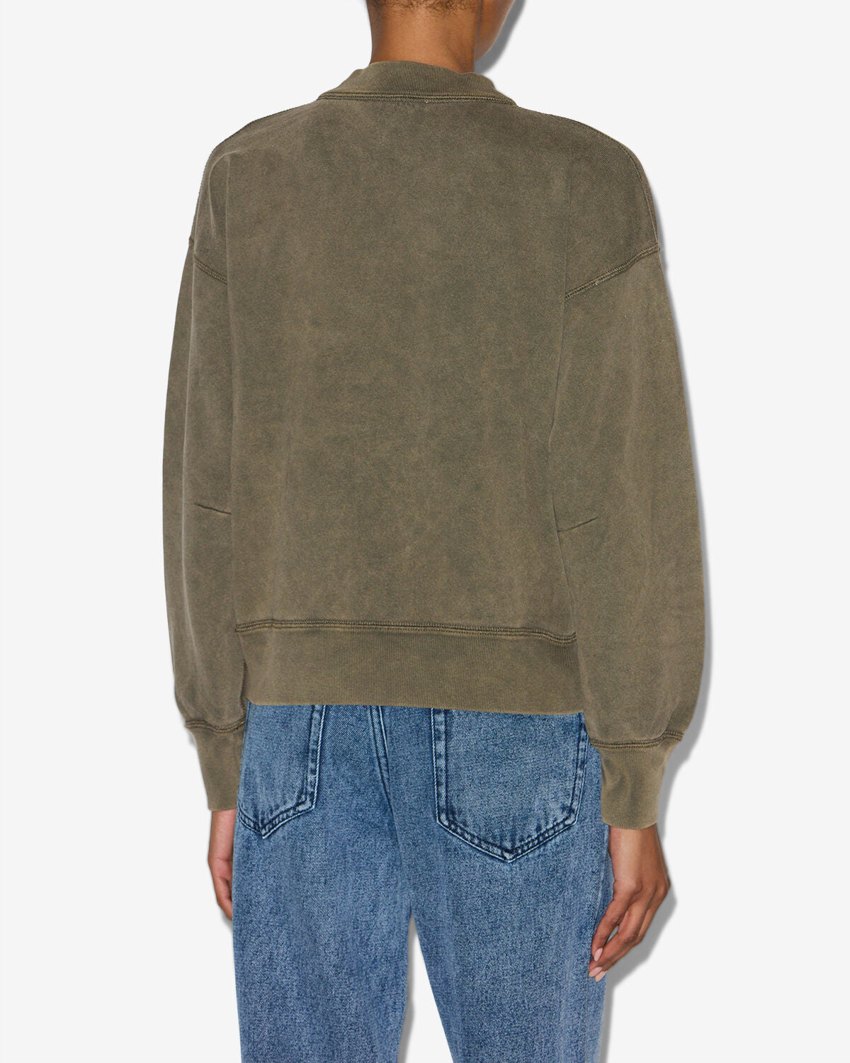Sweatshirt moby Woman Dark bronze-ecru 3