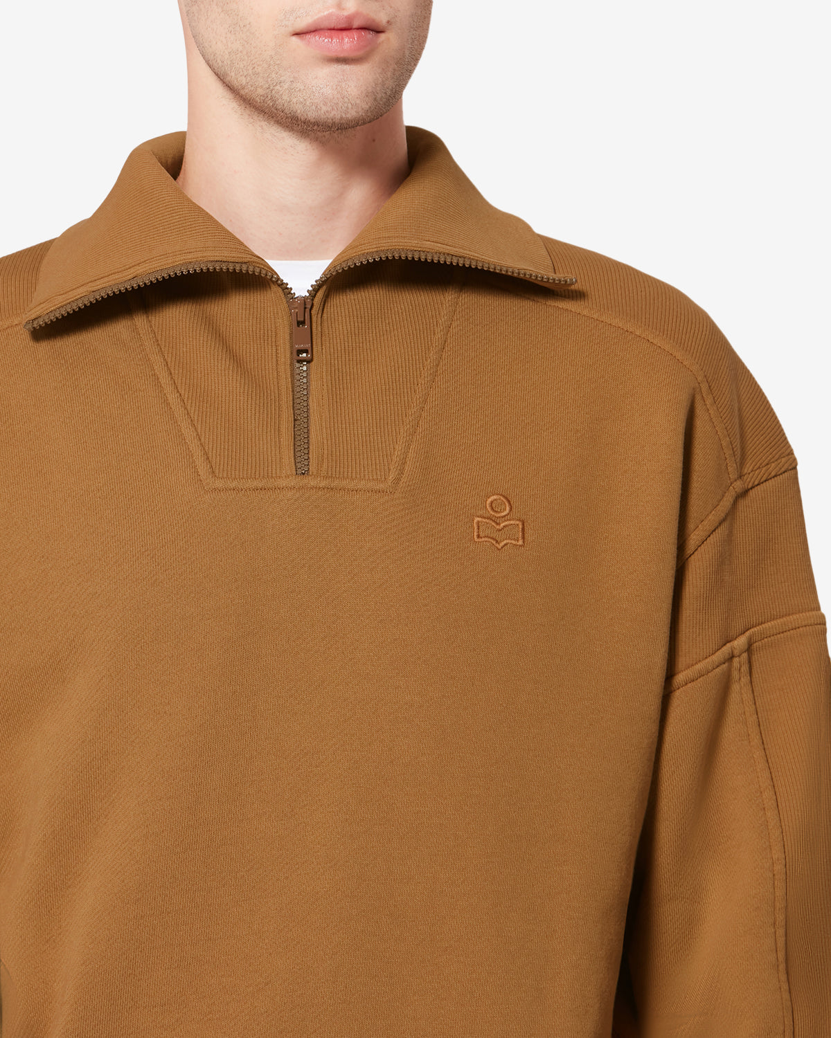 Sudadera malone Man Camel 2