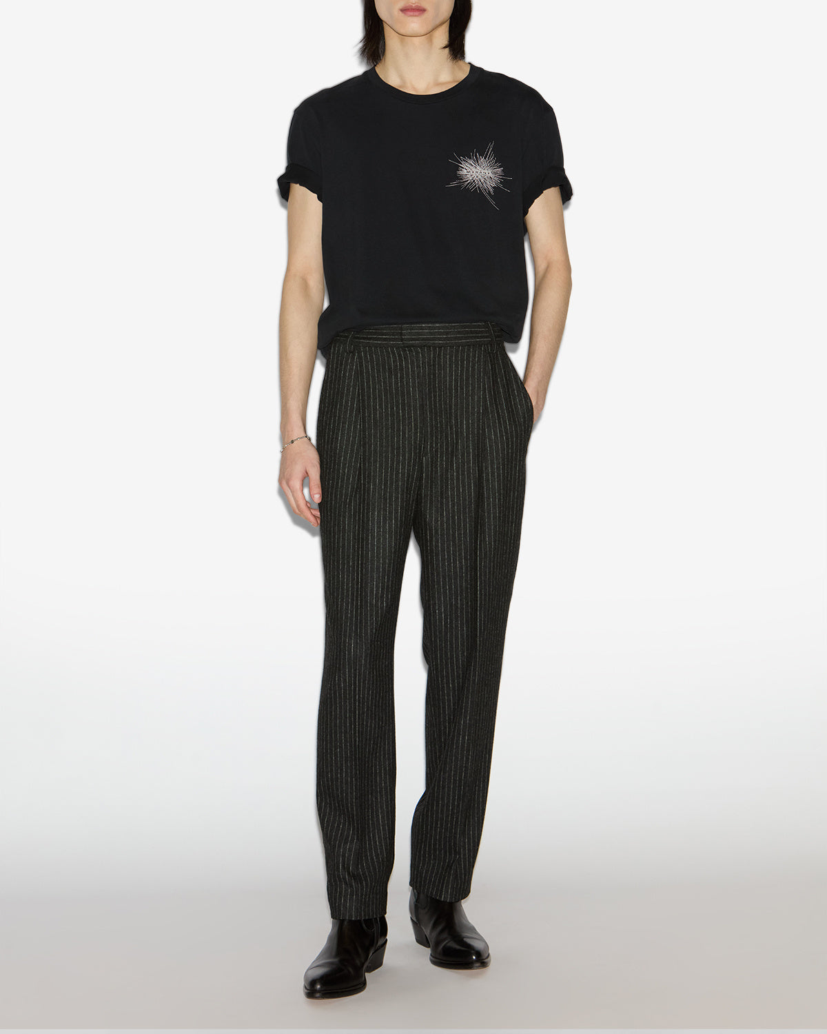 Honore tシャツ Man 黒 4