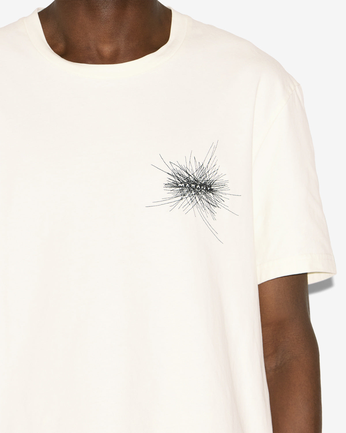 T-shirt honore Man Écru 2