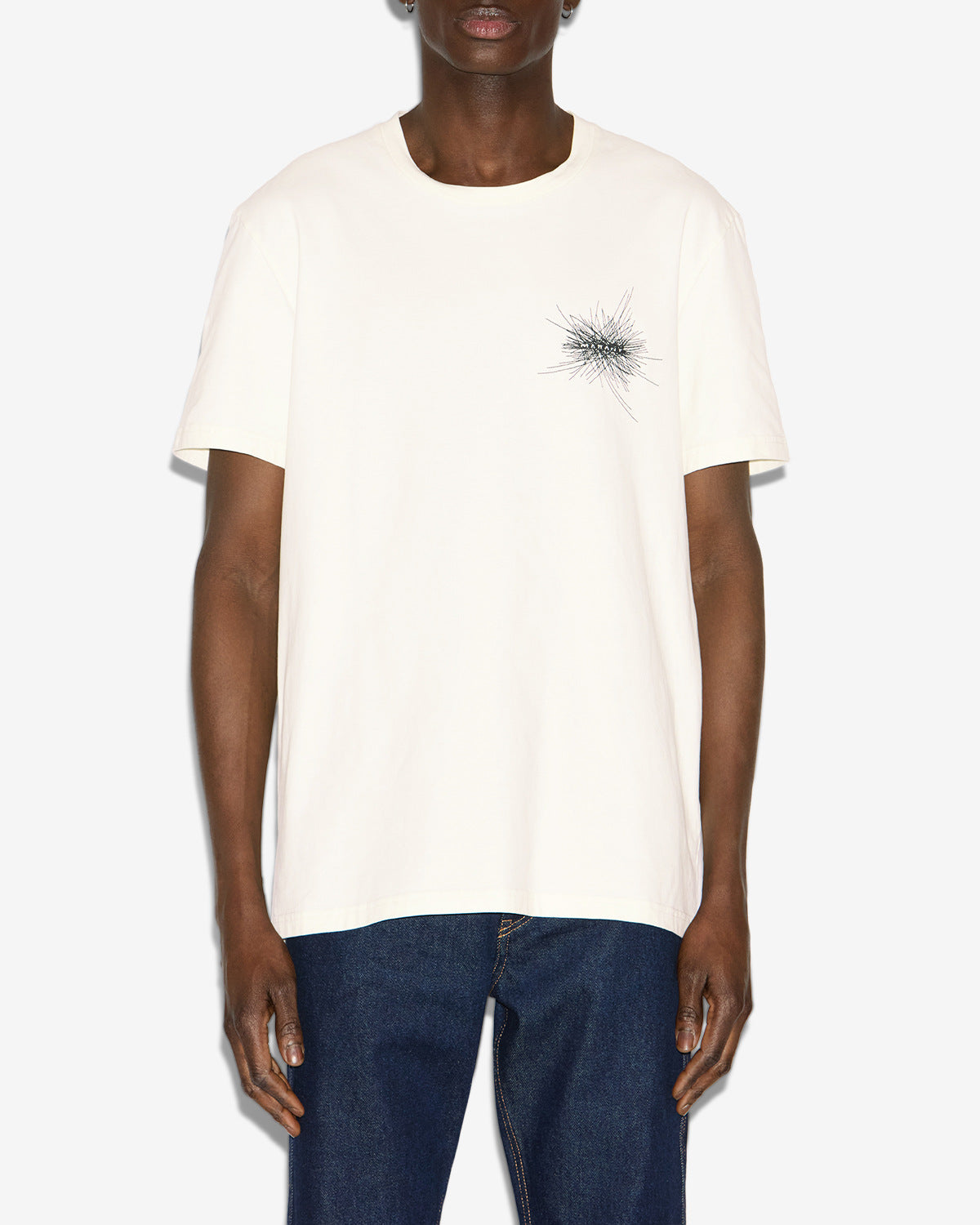 T-shirt honore Man Écru 5