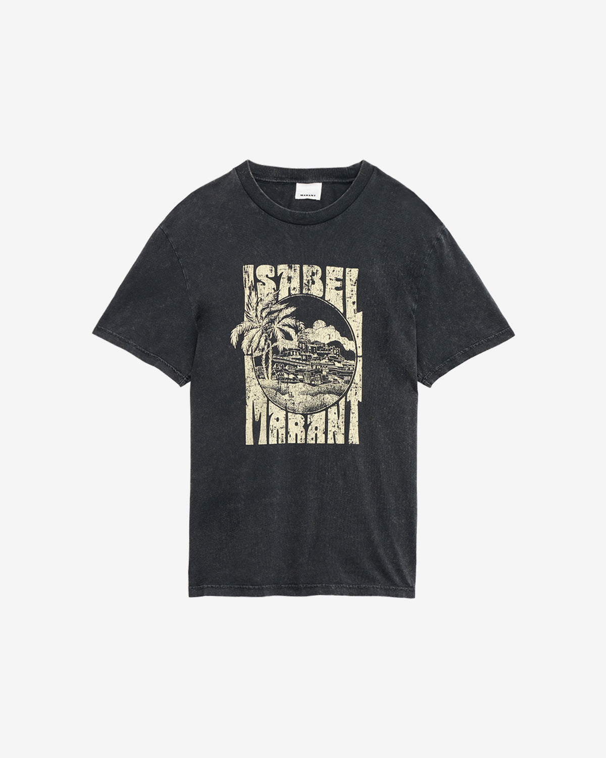 T-shirt honore Man Schwarz gewaschen 1