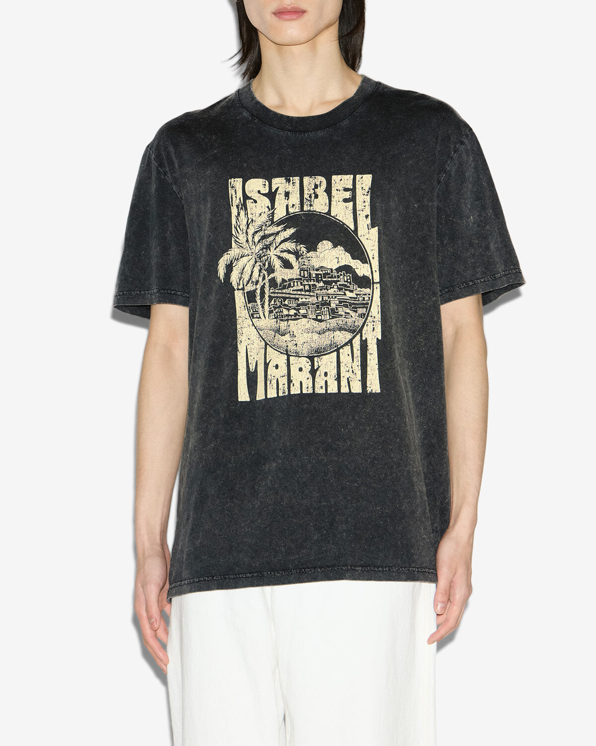 T-shirt honore Man Schwarz gewaschen 5
