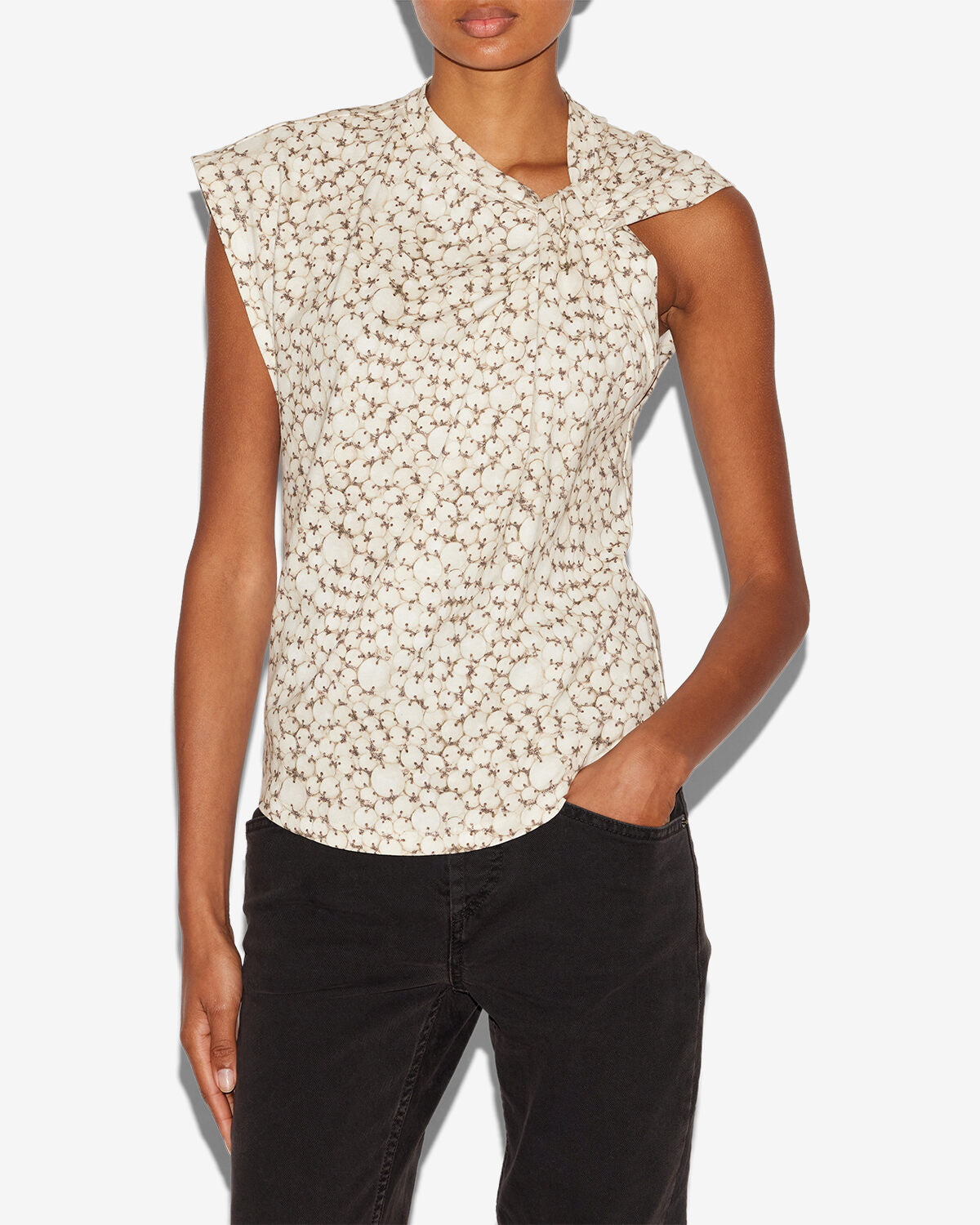 T-shirt nayda Woman Ecru 5