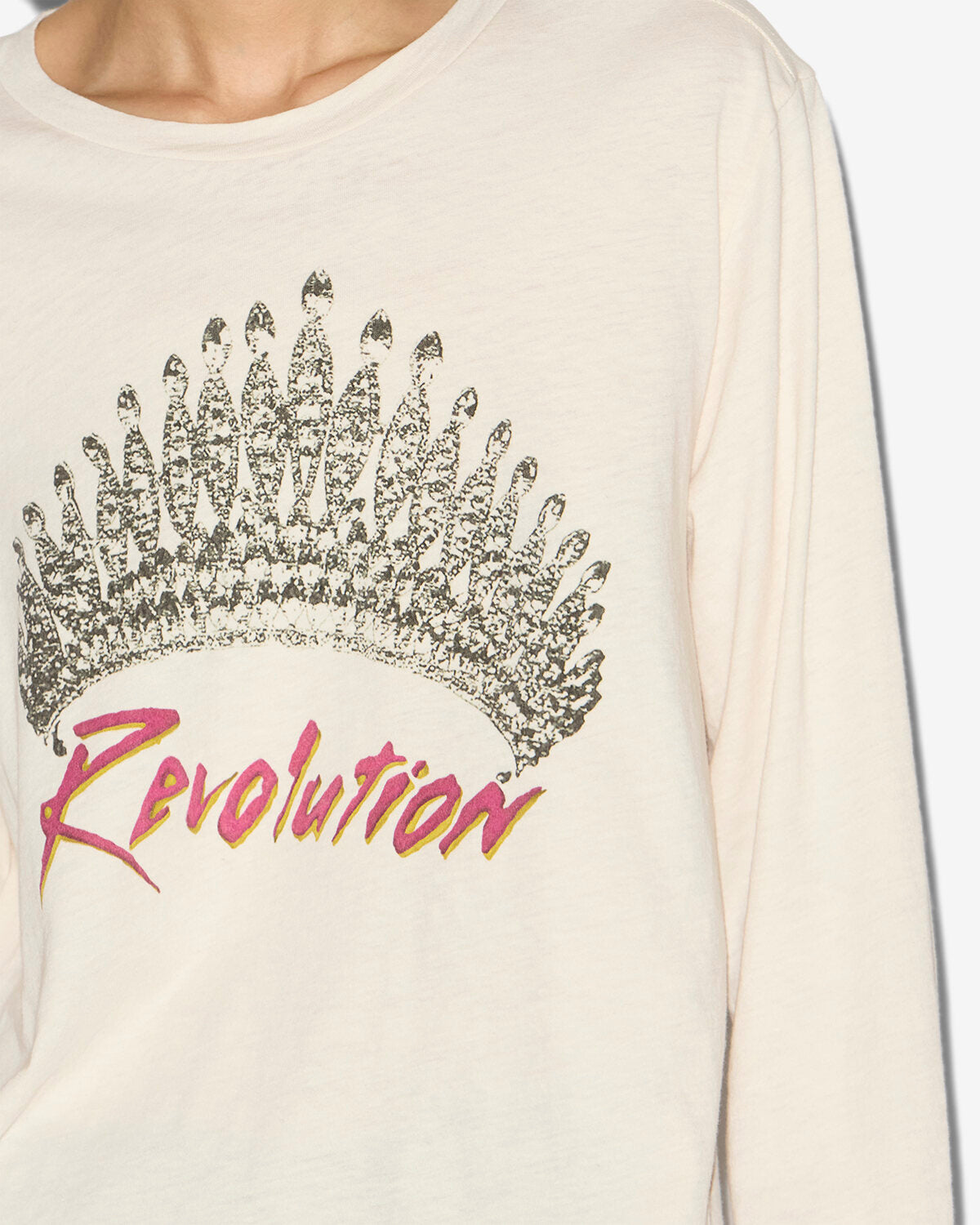 T-shirt martine Woman Ecru 2