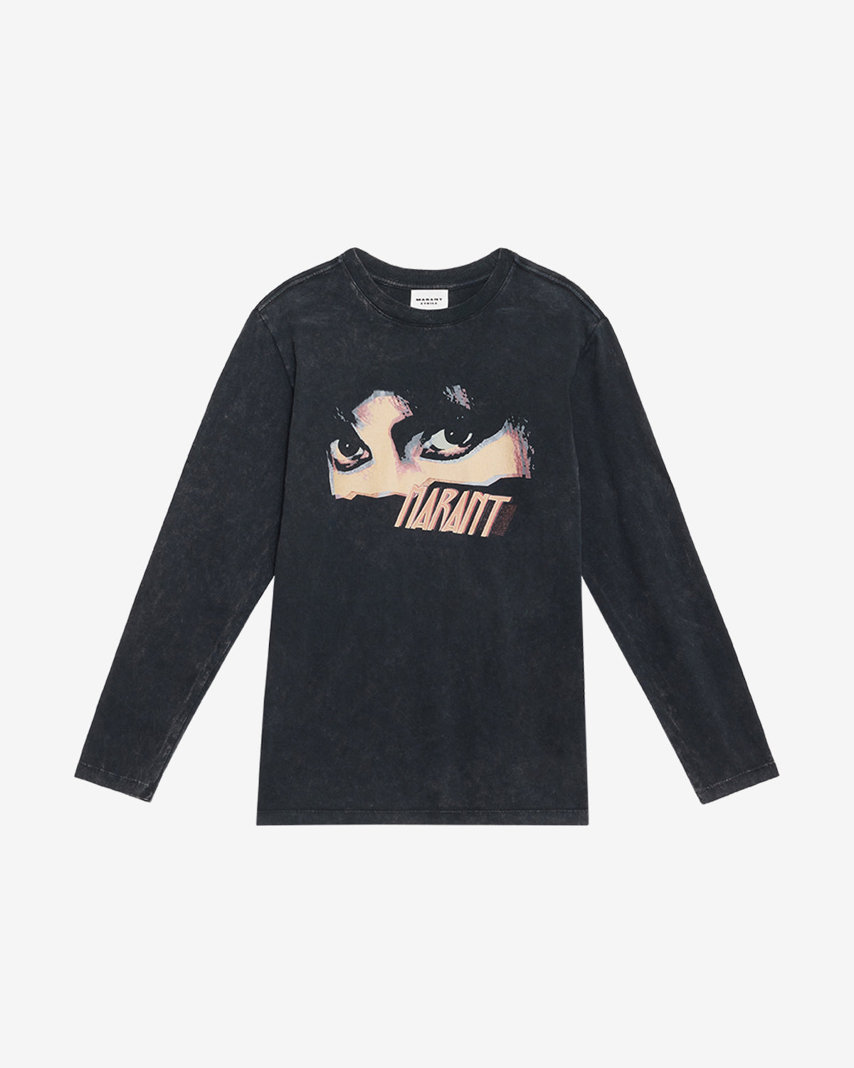 T-shirt martine Woman Nero lavato 1