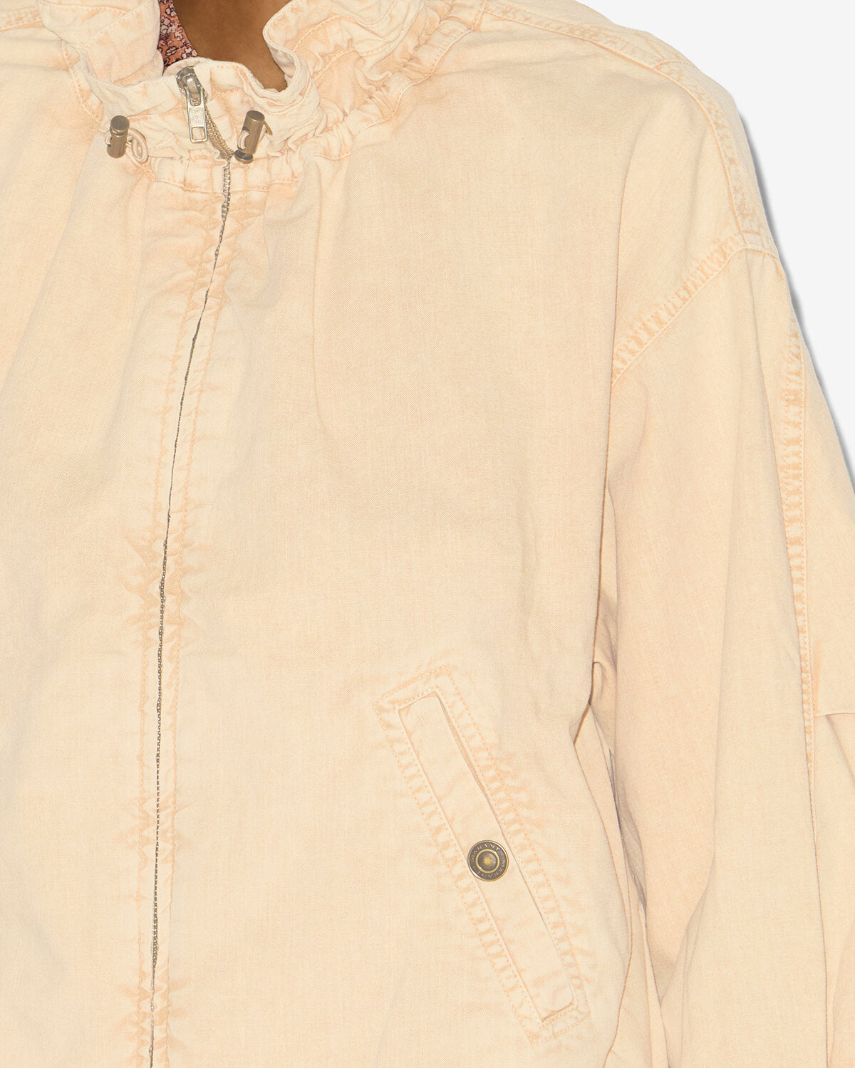 Plume jacket Woman Beige 2