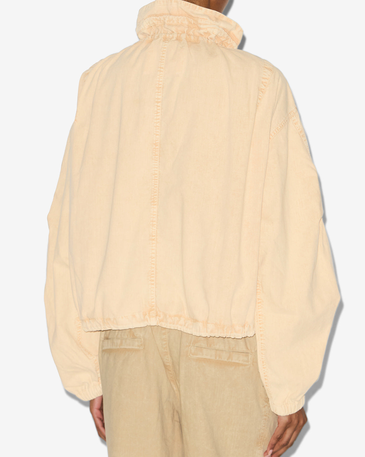 Plume jacket Woman Beige 3