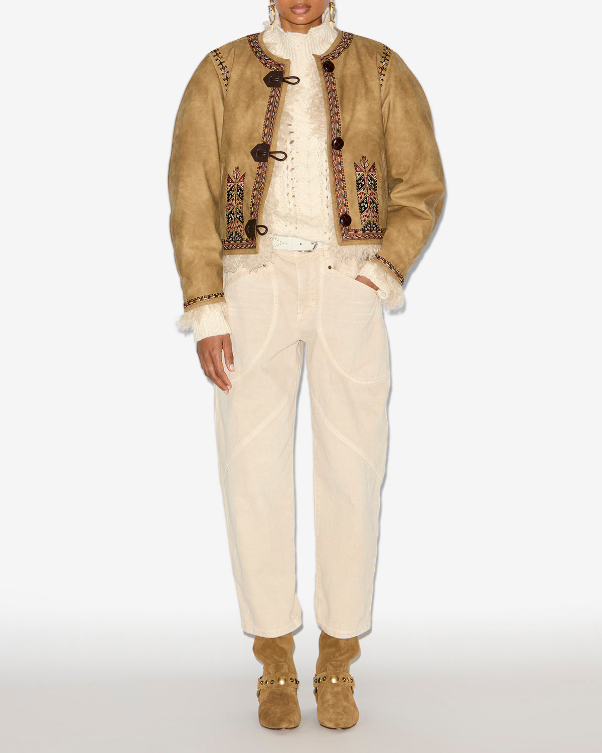 Cely ジャケット Woman Taupe 3