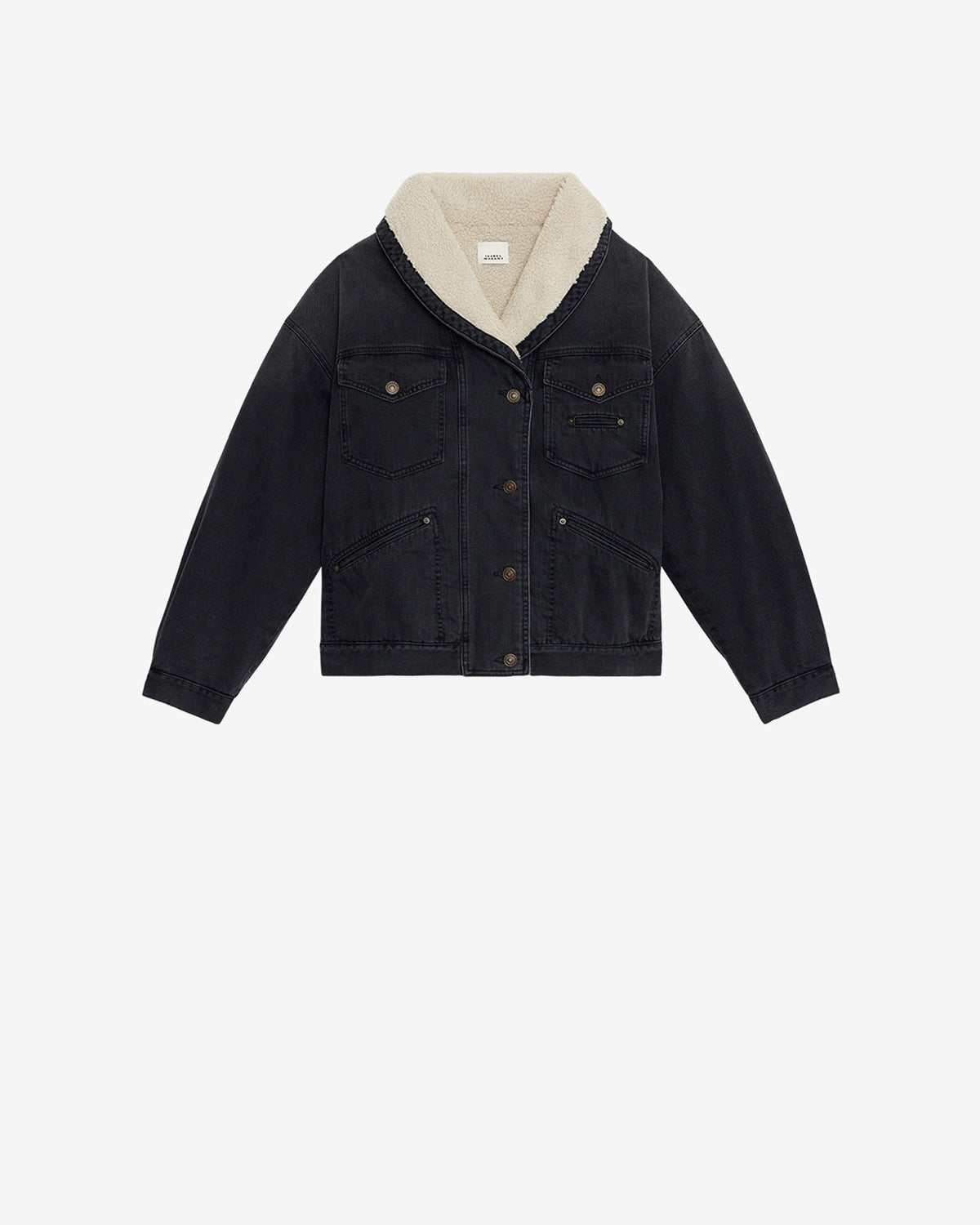 Chaqueta pimia Woman Negro lavado 1