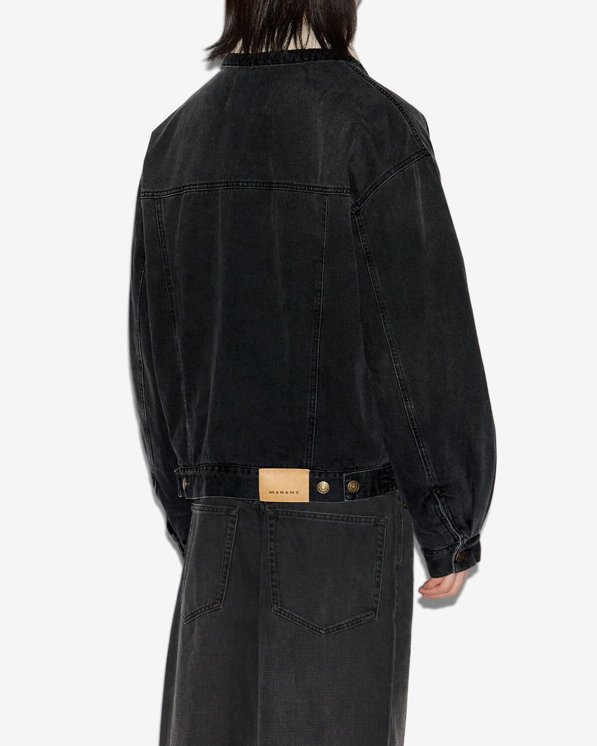 Veste jackson Man Noir délavé 3