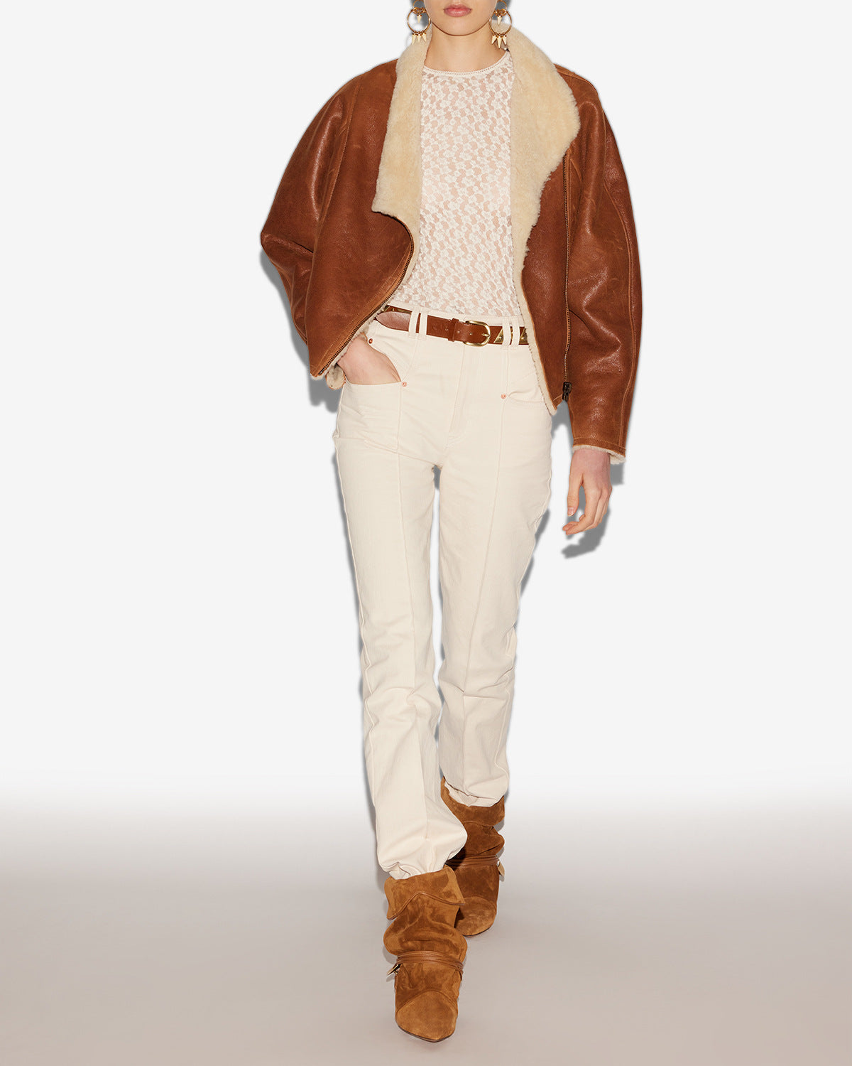 Veste blondine Woman Cognac 4